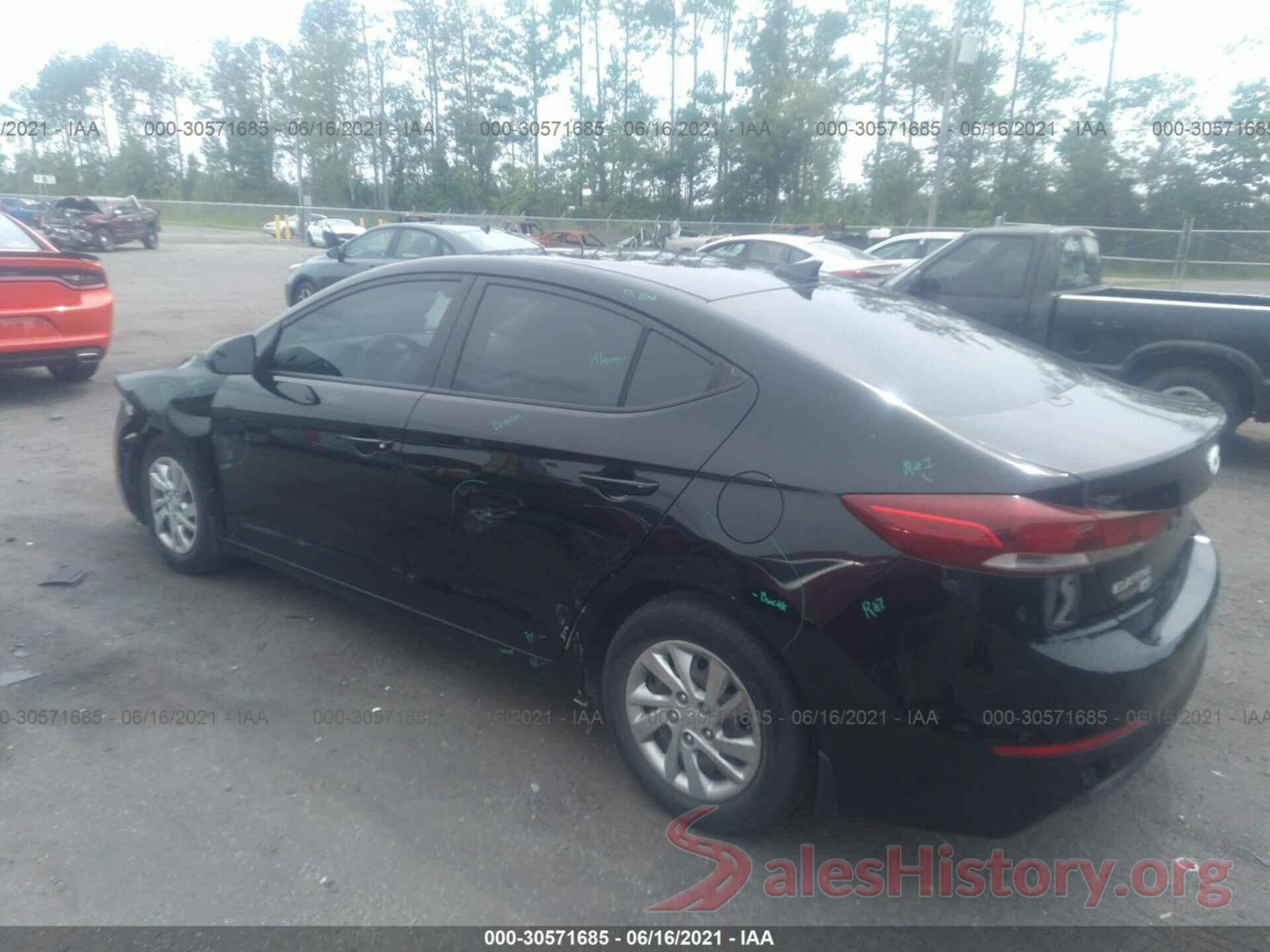 KMHD74LF5HU156054 2017 HYUNDAI ELANTRA