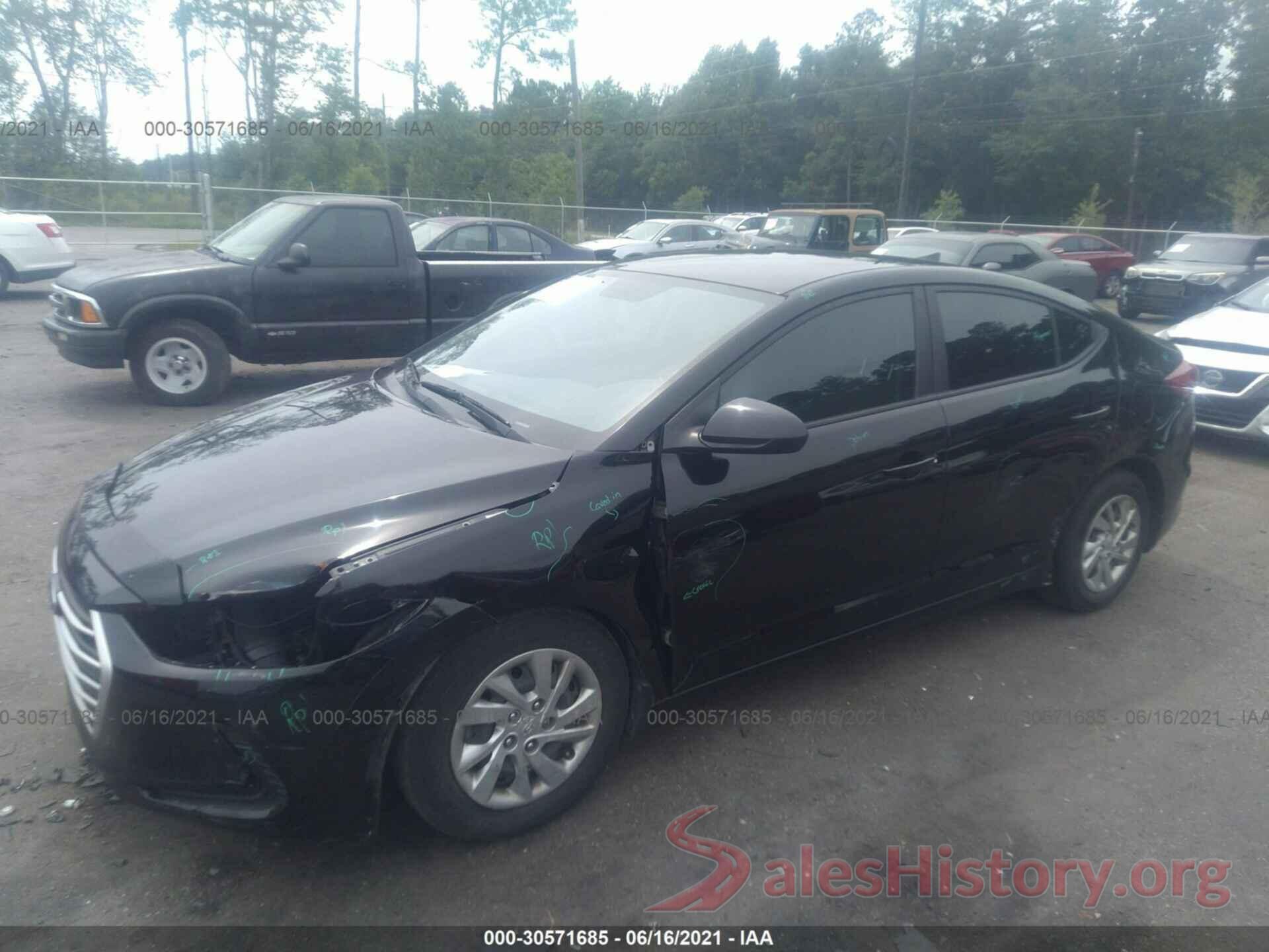 KMHD74LF5HU156054 2017 HYUNDAI ELANTRA