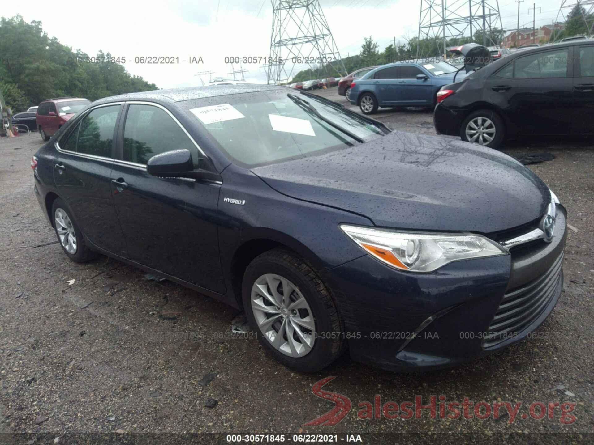 4T1BD1FK6GU191322 2016 TOYOTA CAMRY HYBRID