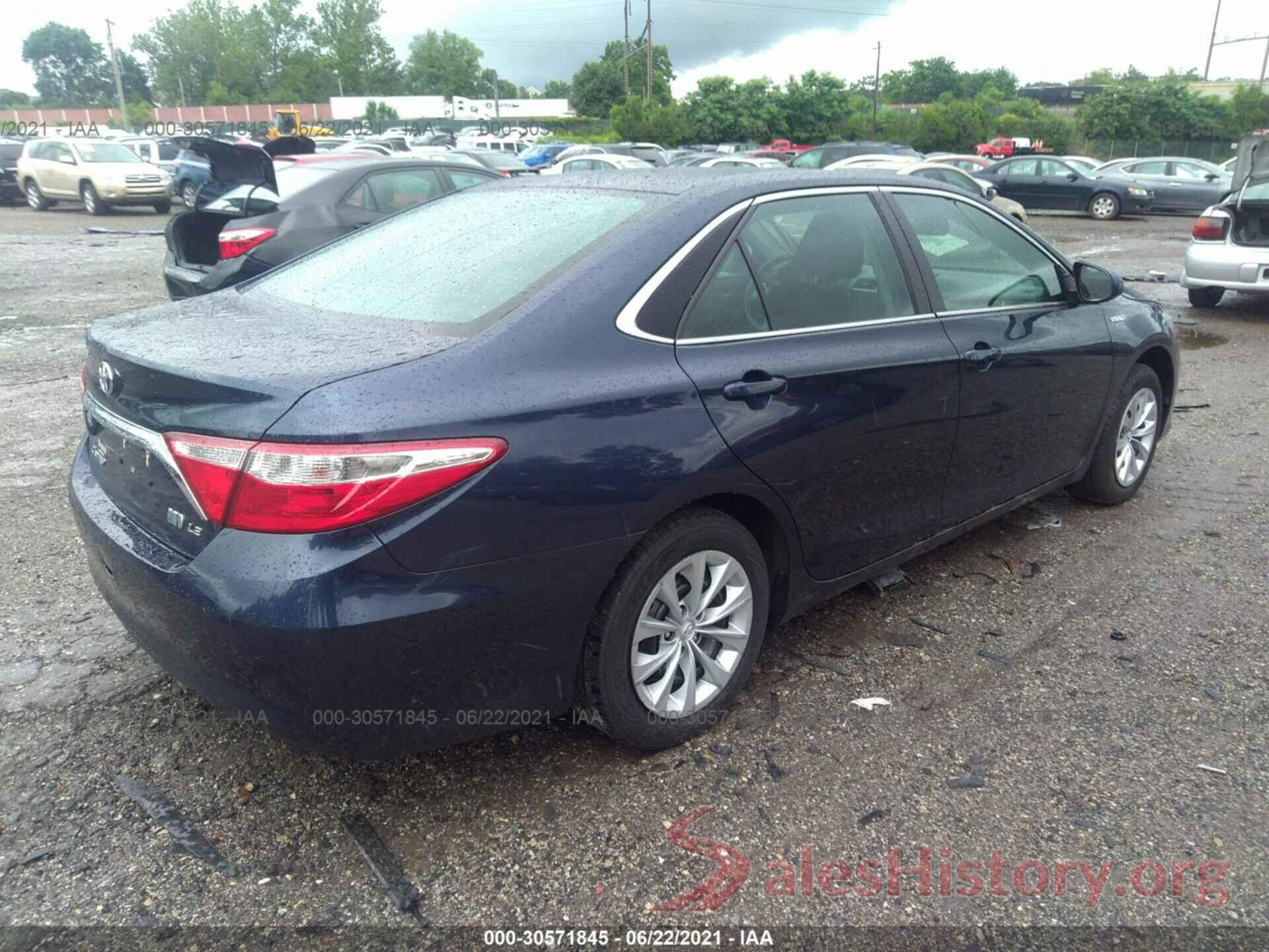 4T1BD1FK6GU191322 2016 TOYOTA CAMRY HYBRID