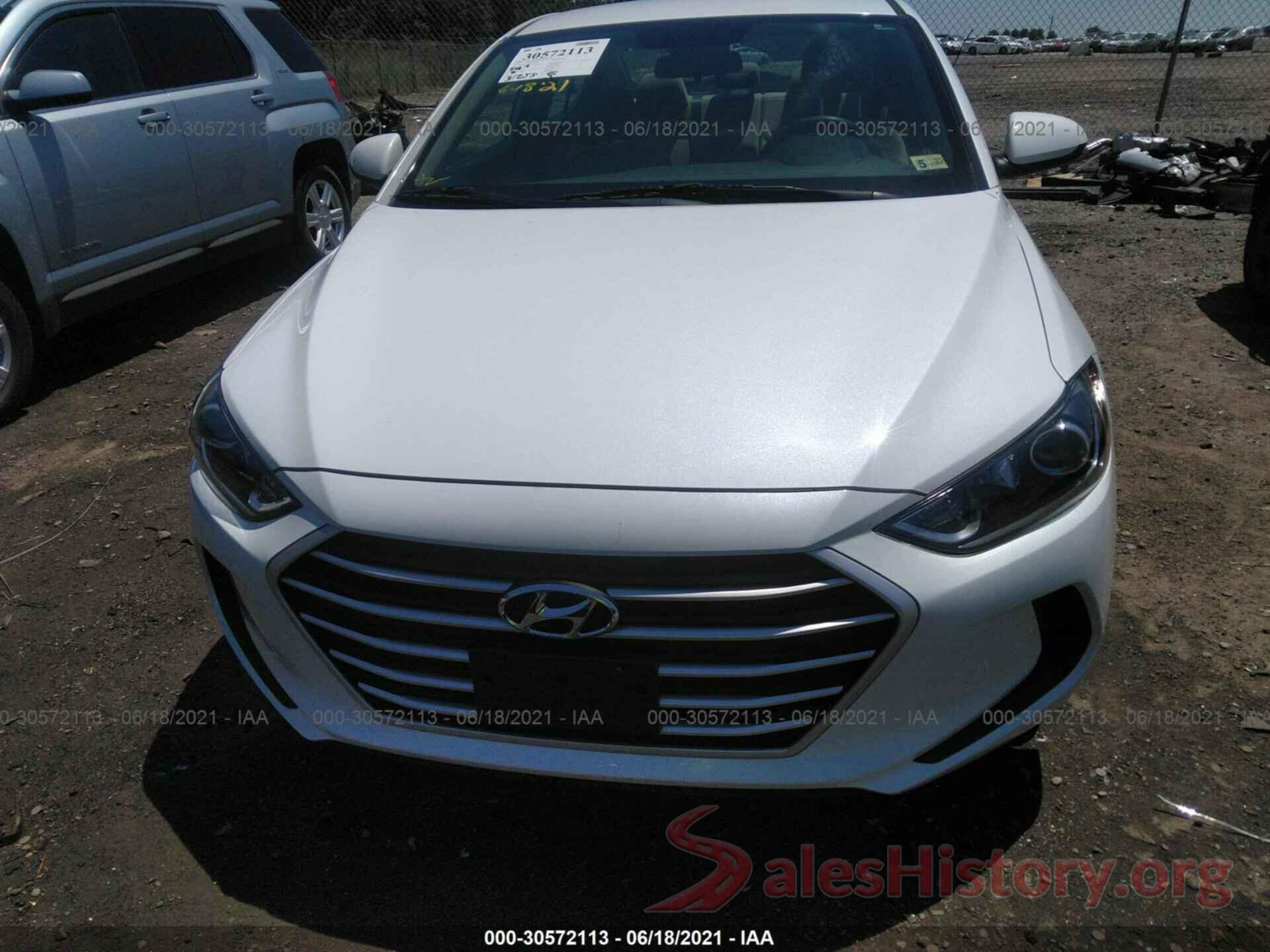 5NPD84LF0HH171654 2017 HYUNDAI ELANTRA