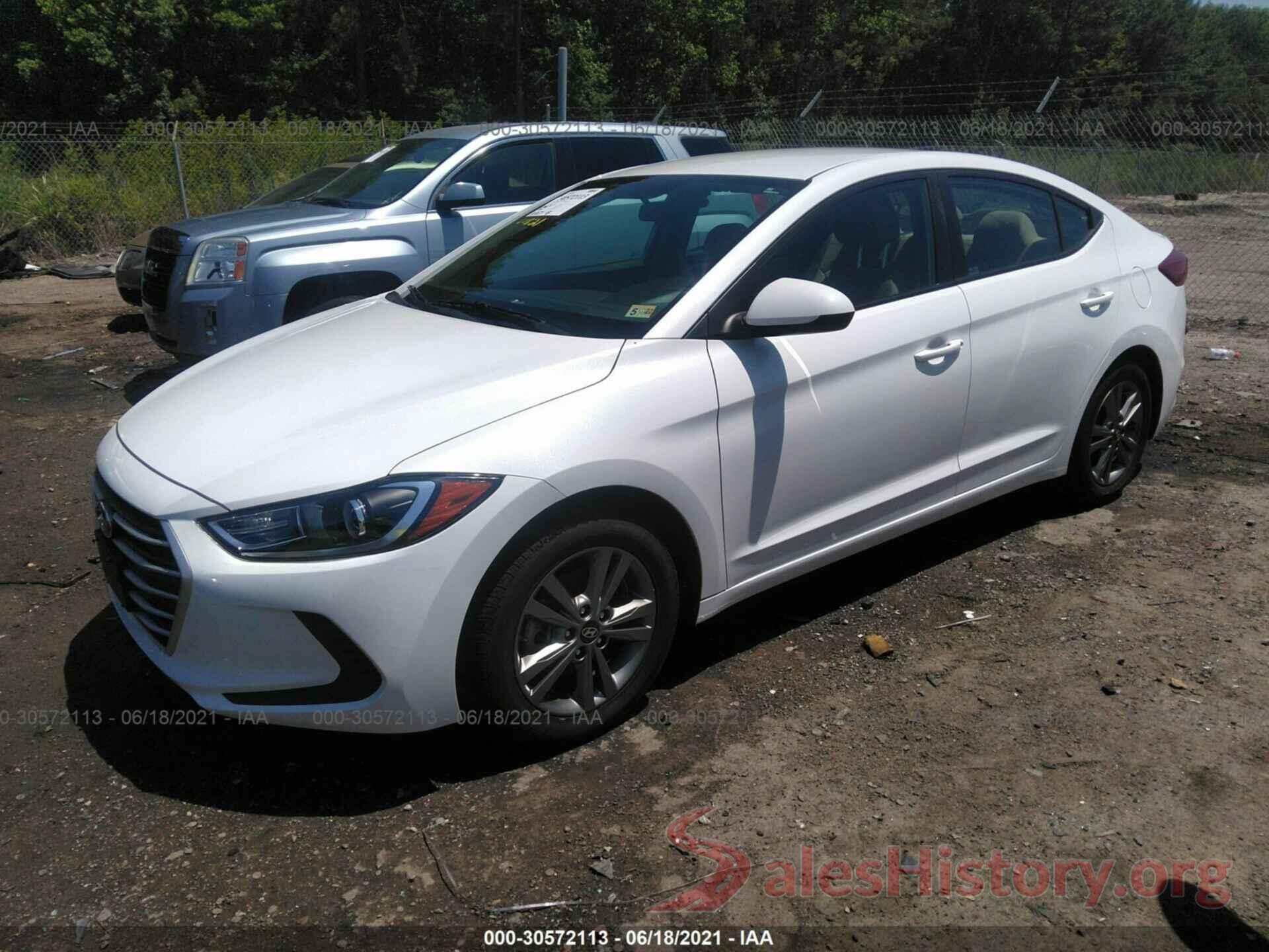 5NPD84LF0HH171654 2017 HYUNDAI ELANTRA