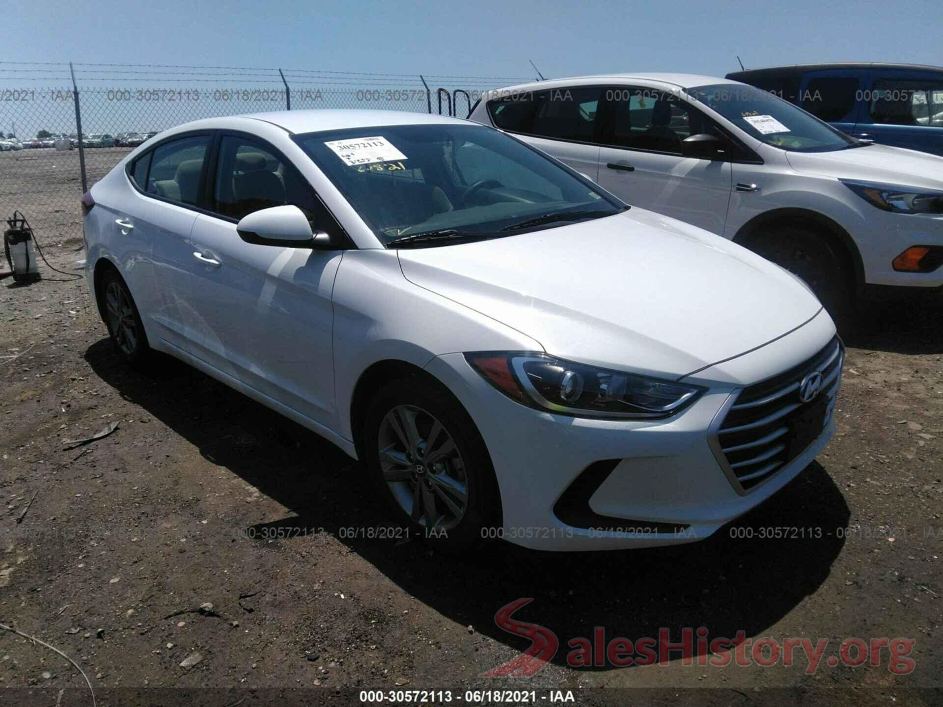 5NPD84LF0HH171654 2017 HYUNDAI ELANTRA