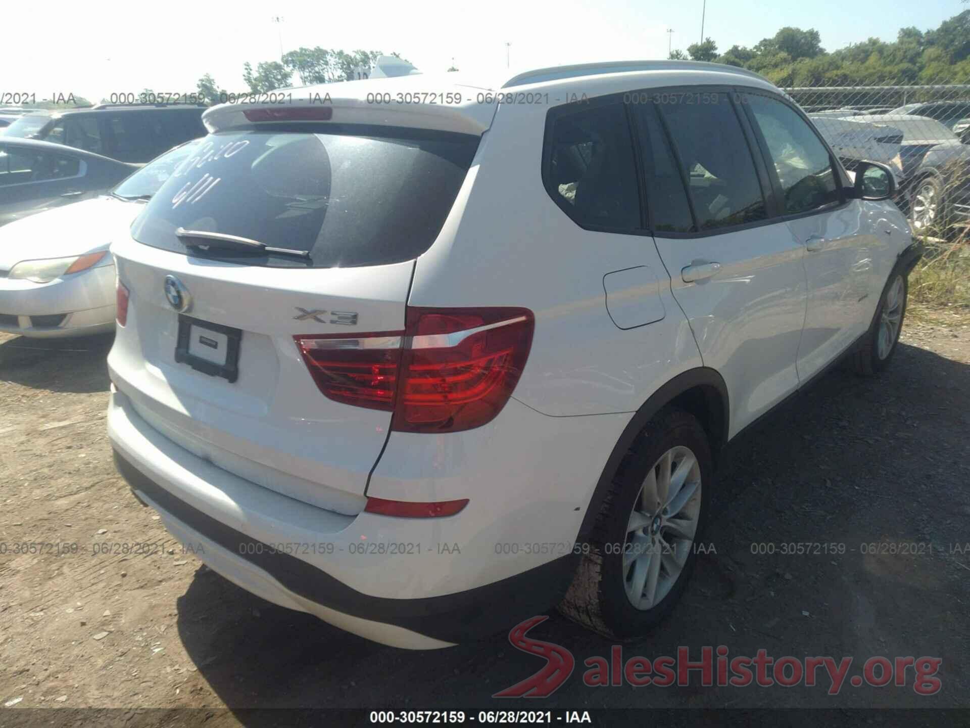 5UXWX9C55G0D78554 2016 BMW X3