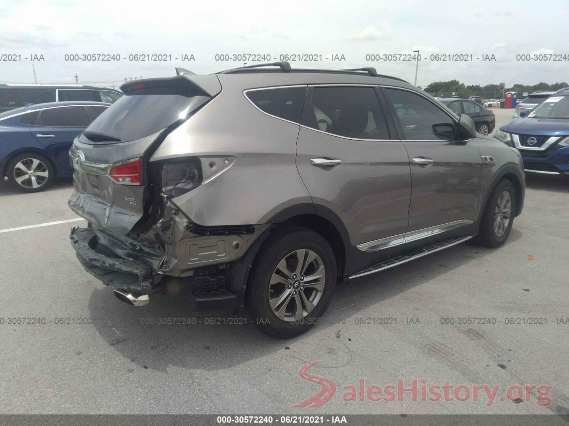 5XYZU3LB6GG356290 2016 HYUNDAI SANTA FE SPORT