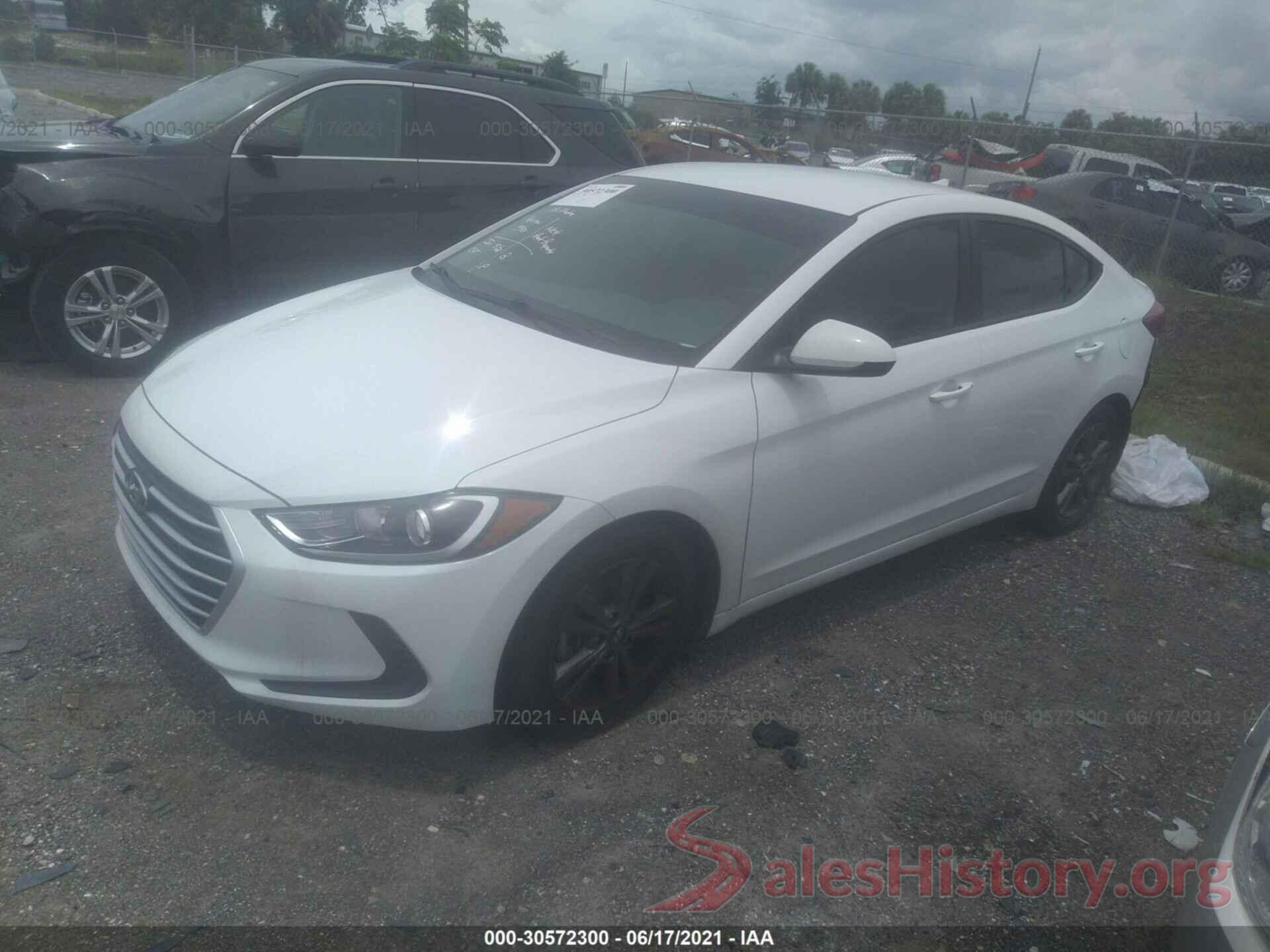 5NPD84LF4JH300761 2018 HYUNDAI ELANTRA