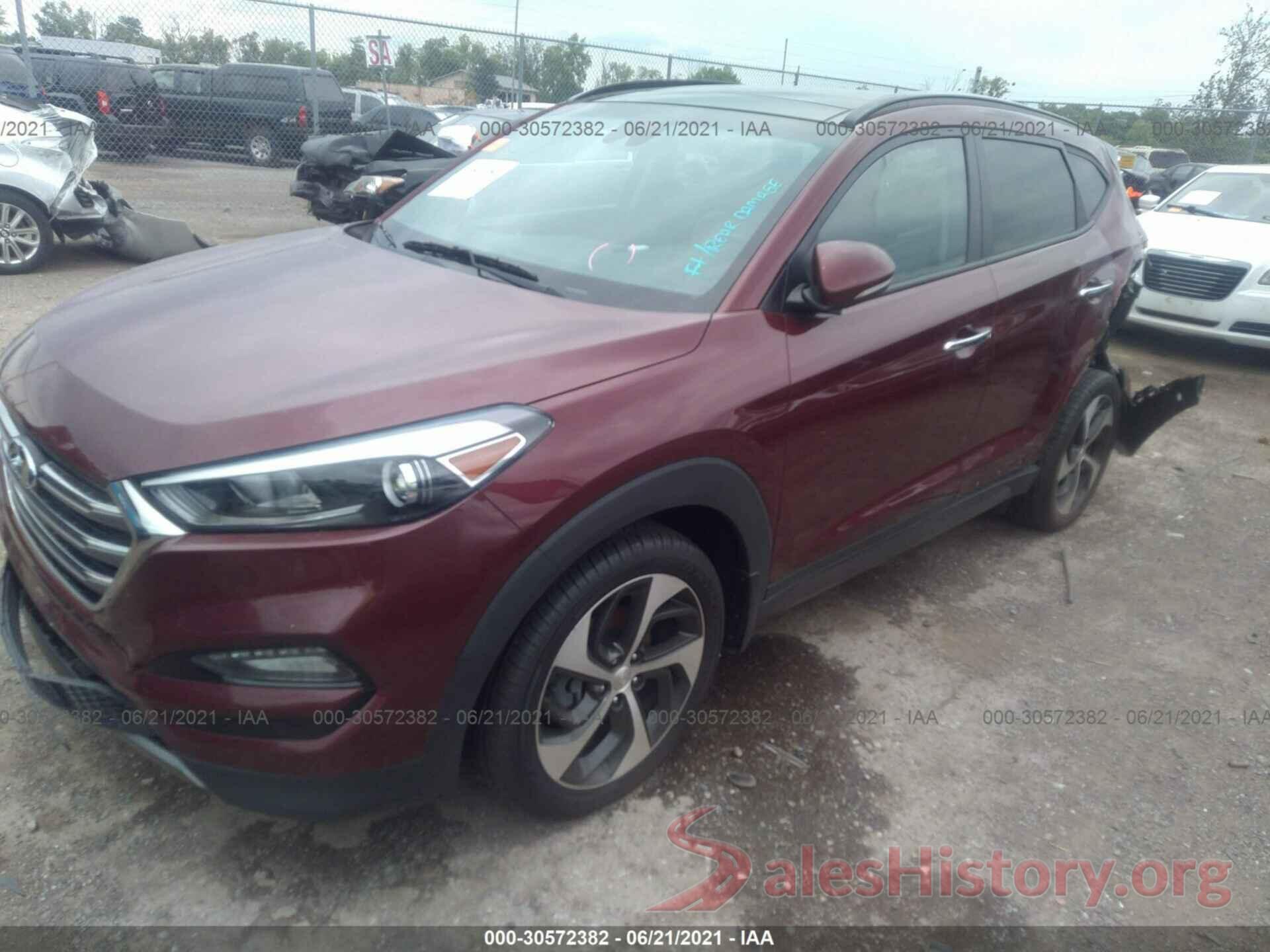 KM8J3CA23GU042111 2016 HYUNDAI TUCSON