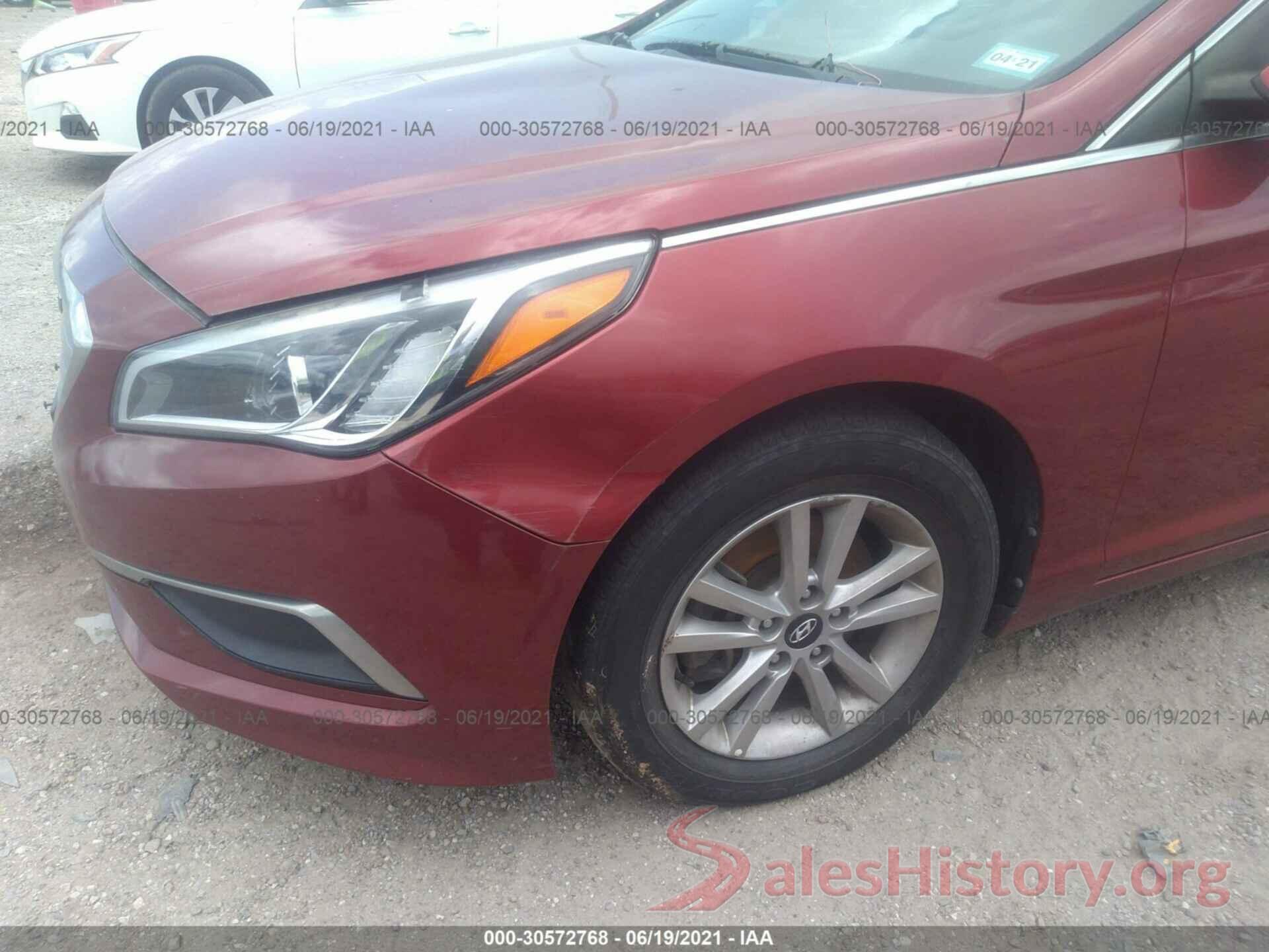 5NPE24AF9GH366109 2016 HYUNDAI SONATA