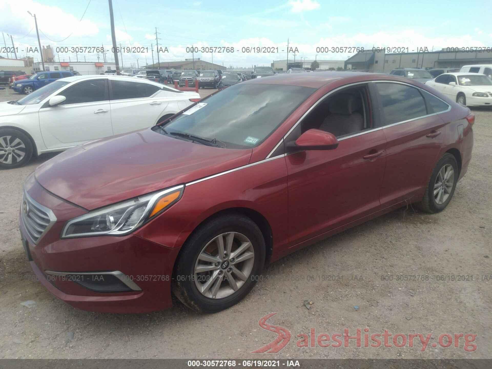 5NPE24AF9GH366109 2016 HYUNDAI SONATA