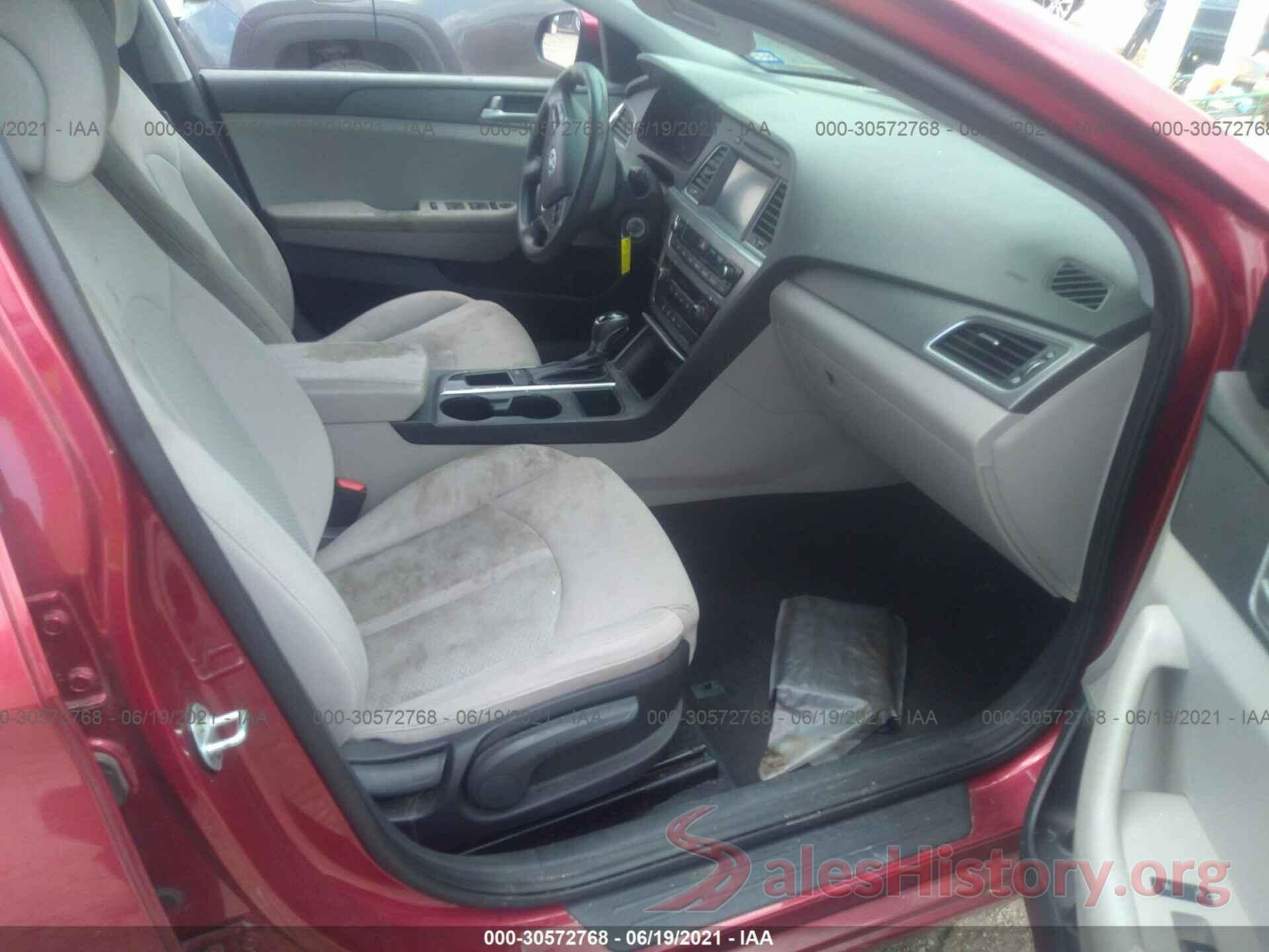 5NPE24AF9GH366109 2016 HYUNDAI SONATA