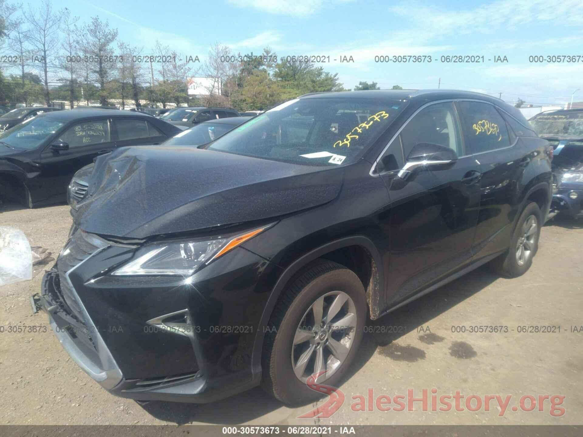 2T2BZMCA2KC201655 2019 LEXUS RX