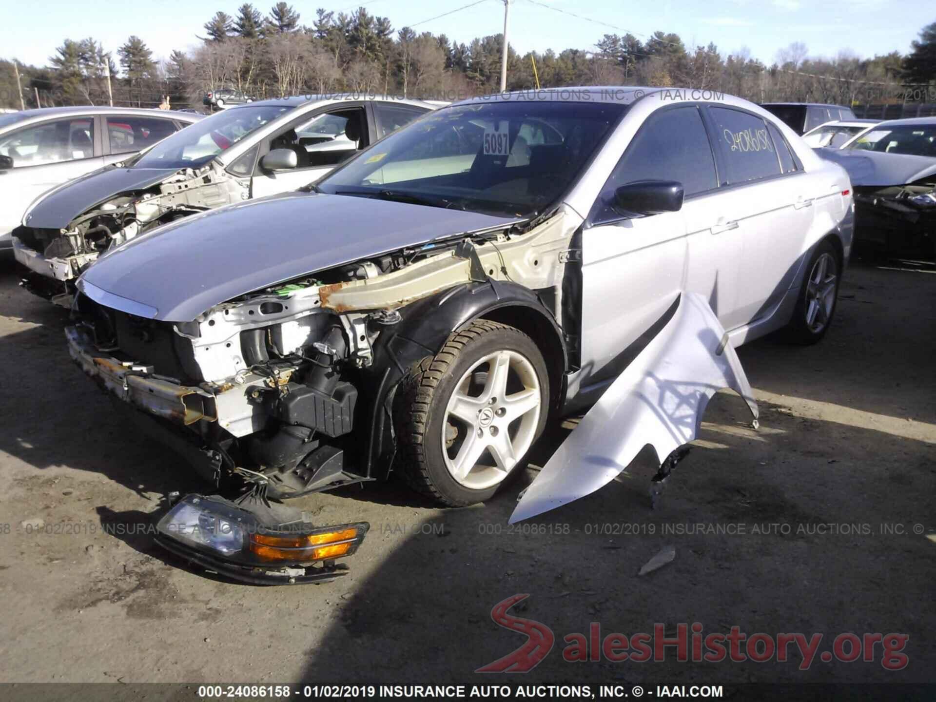 2T3P1RFV1KW080412 2004 ACURA TL