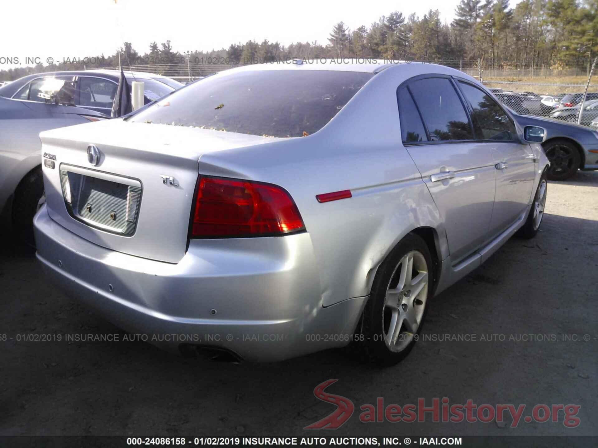 2T3P1RFV1KW080412 2004 ACURA TL