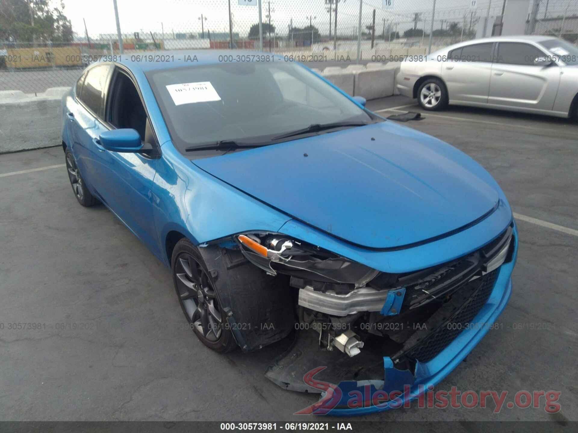 1C3CDFAA0GD533470 2016 DODGE DART