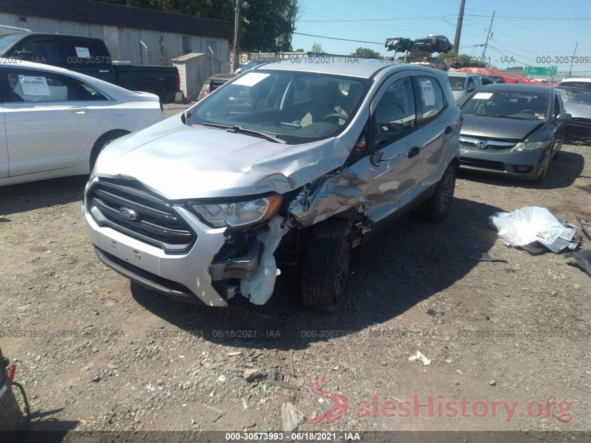 MAJ3S2FE5LC331848 2020 FORD ECOSPORT