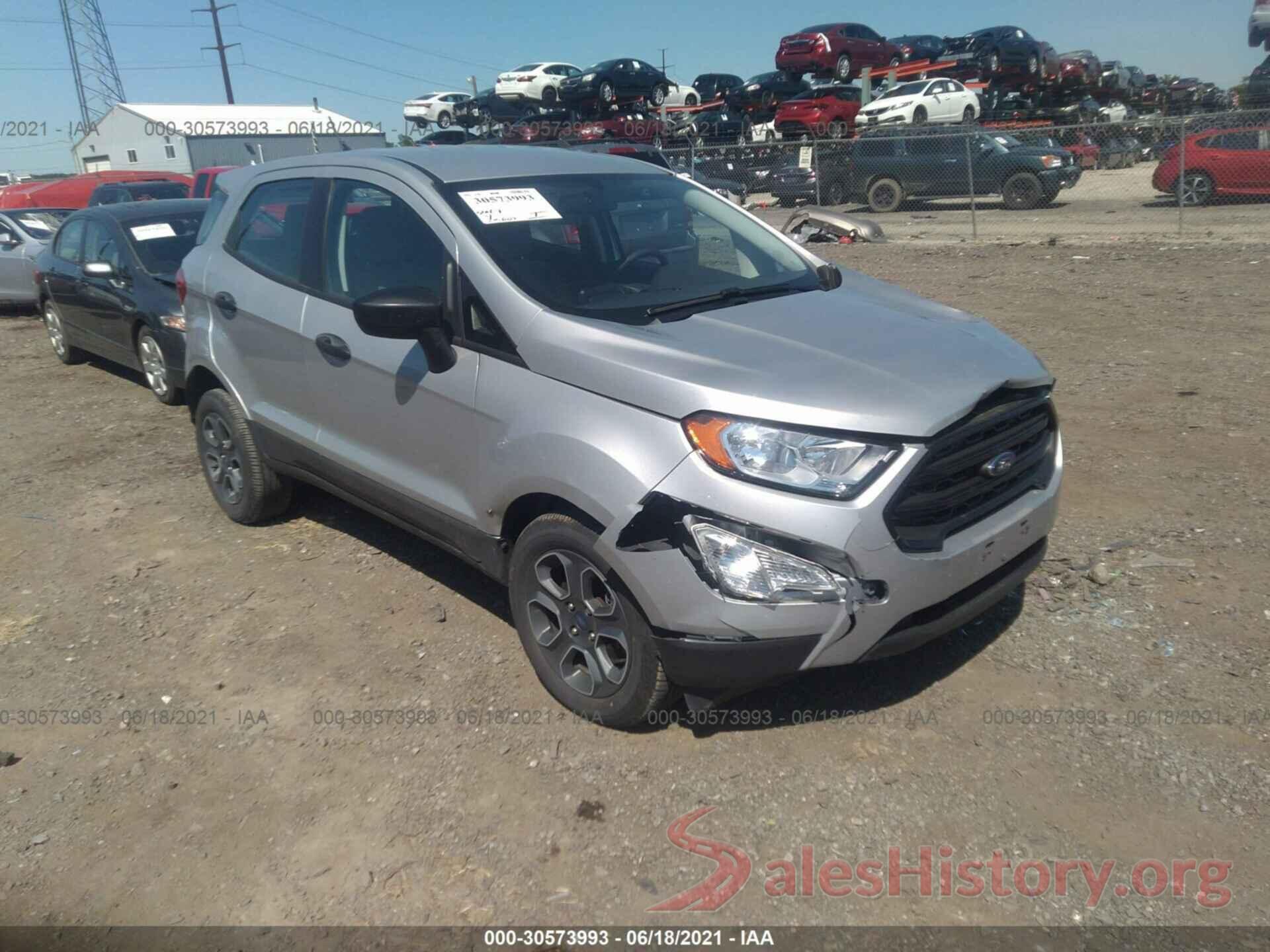 MAJ3S2FE5LC331848 2020 FORD ECOSPORT