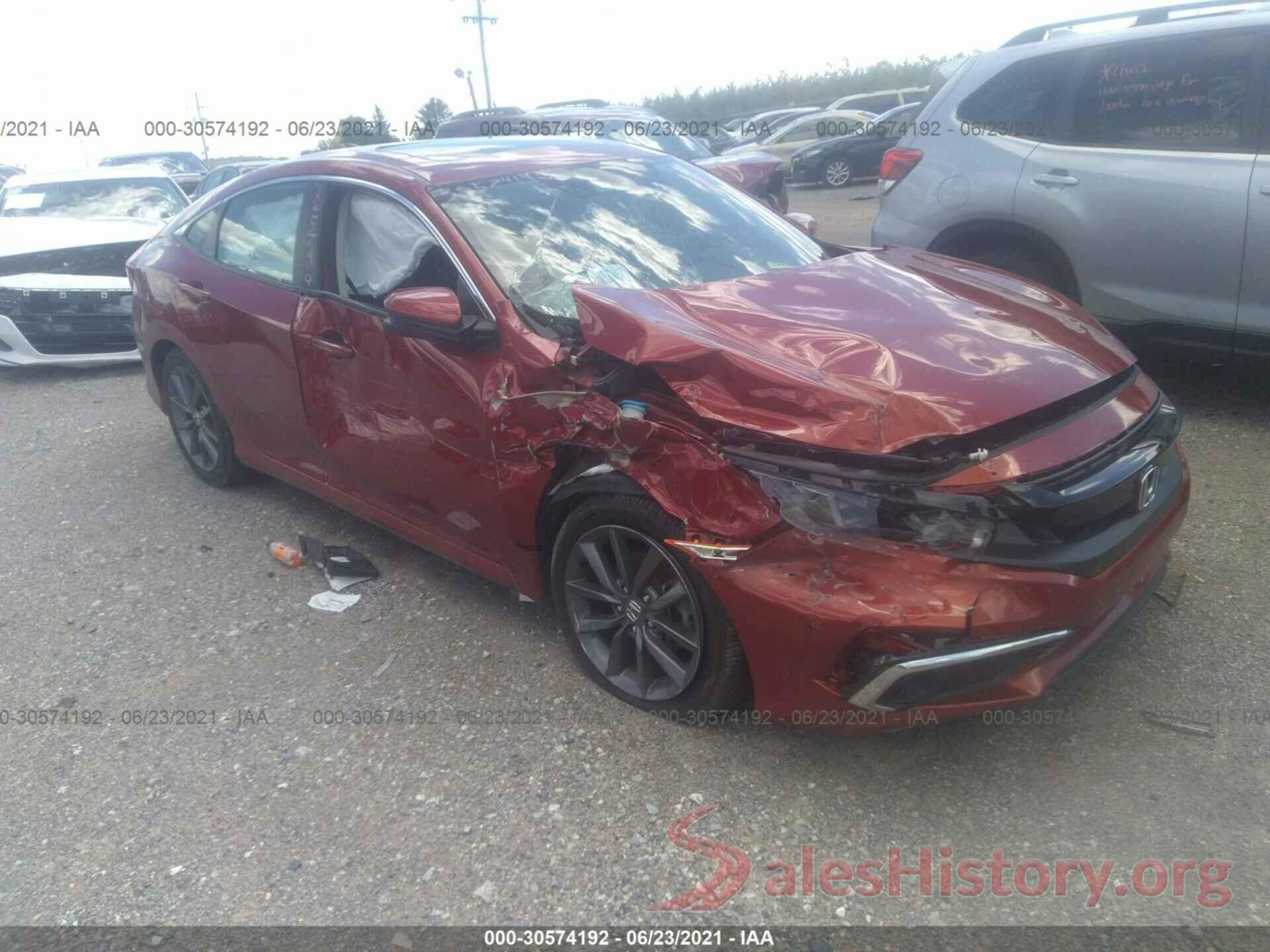 19XFC1F38KE210123 2019 HONDA CIVIC SEDAN