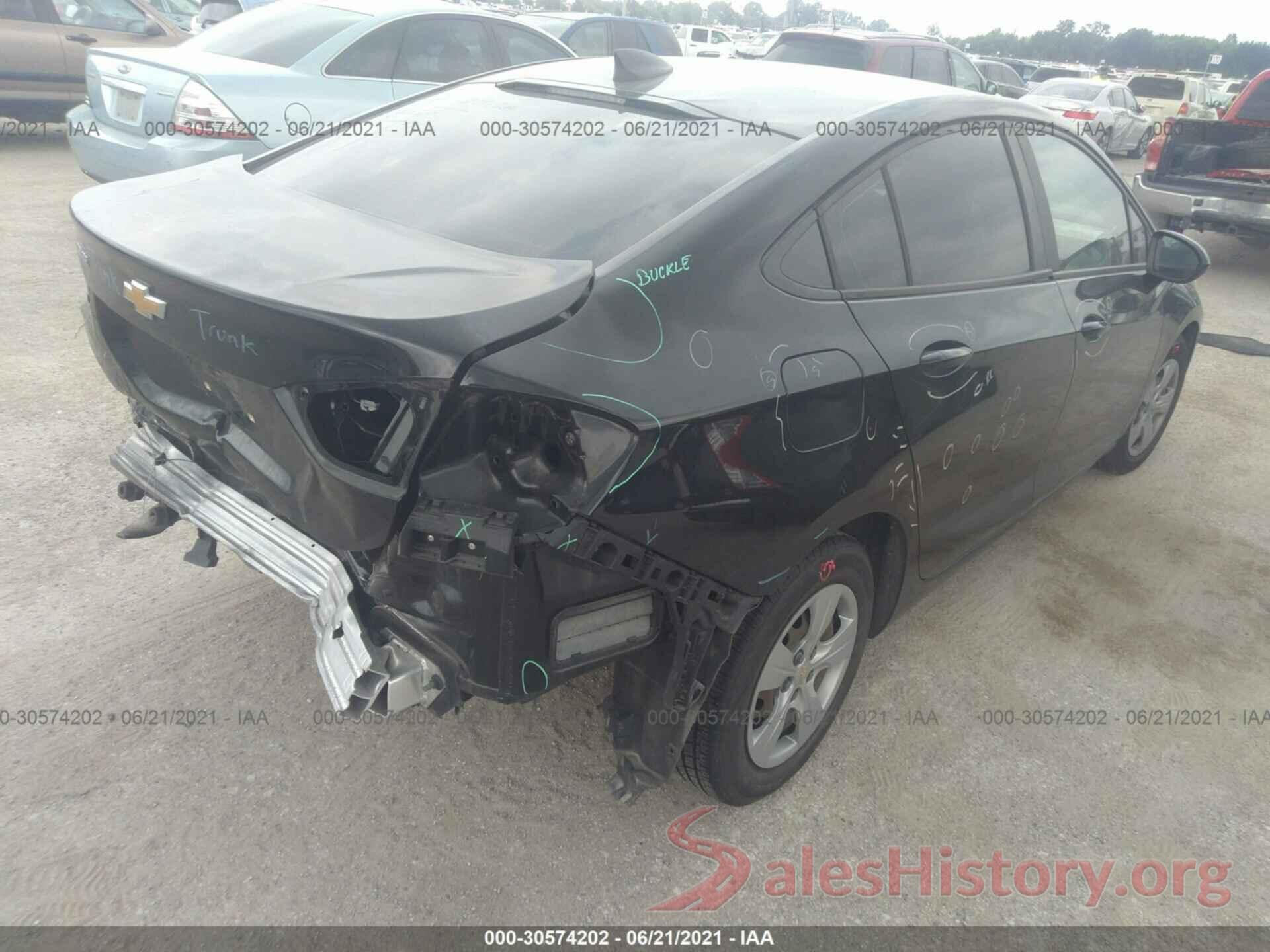 1G1BC5SM3G7276048 2016 CHEVROLET CRUZE