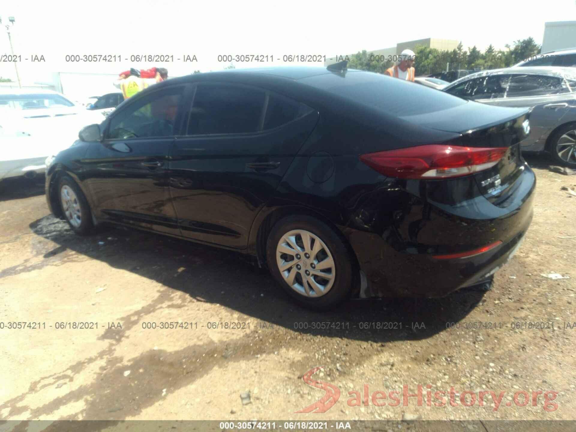 KMHD74LF3HU402034 2017 HYUNDAI ELANTRA