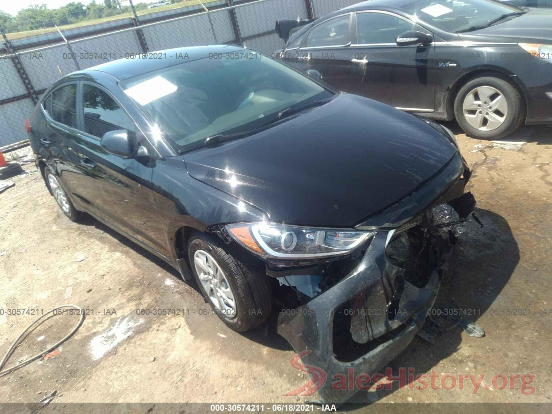 KMHD74LF3HU402034 2017 HYUNDAI ELANTRA