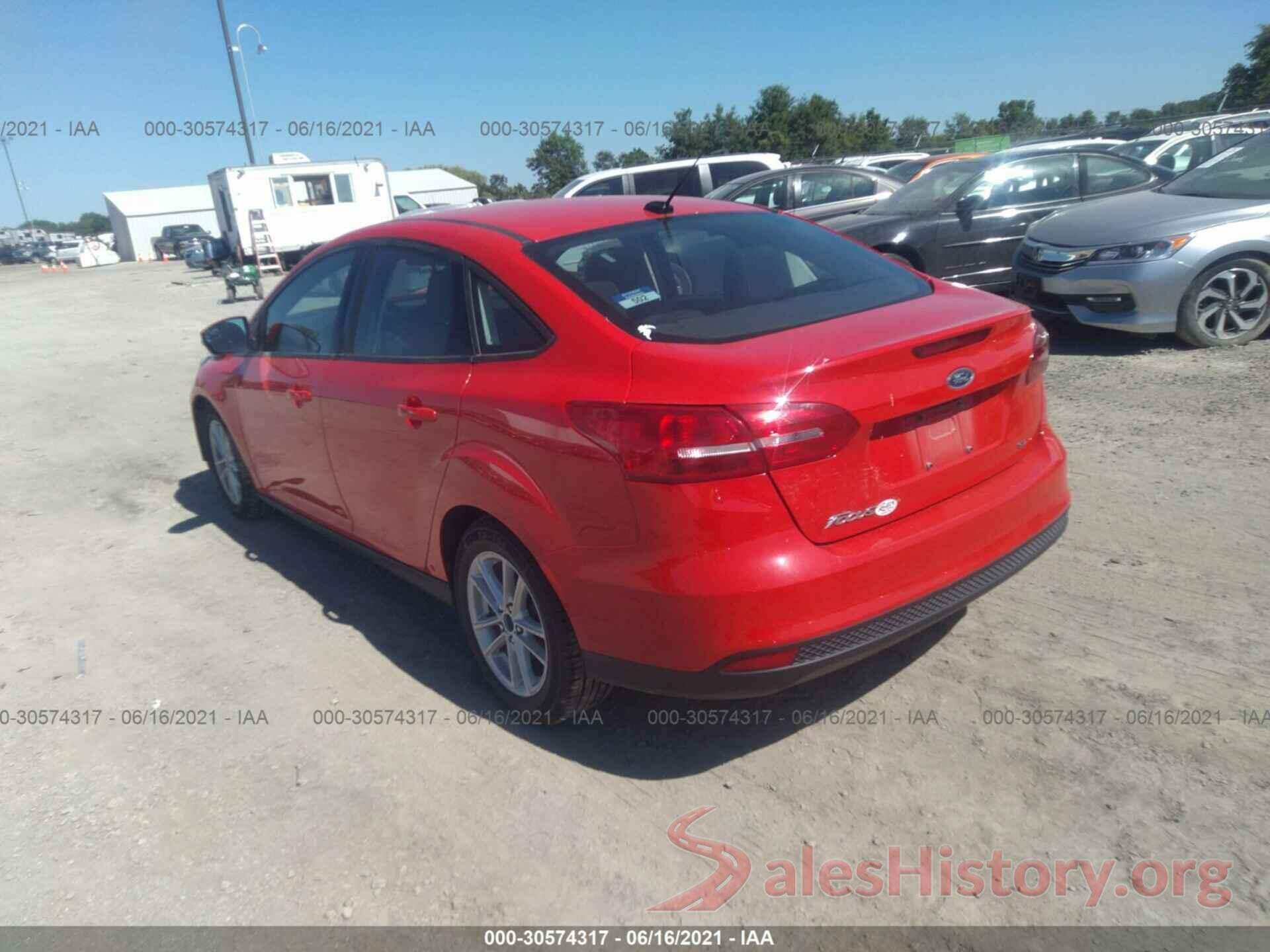 1FADP3F2XHL243015 2017 FORD FOCUS