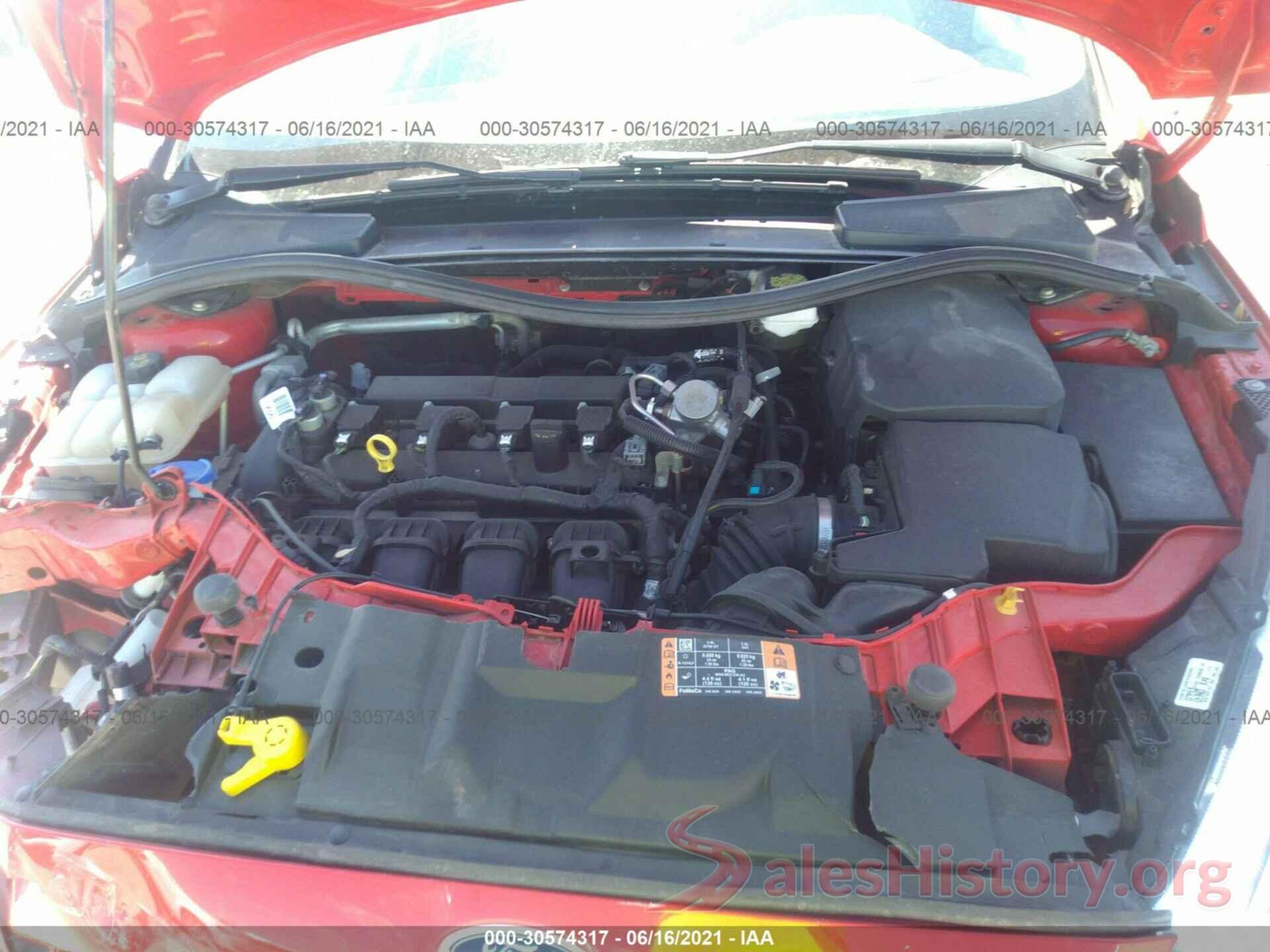 1FADP3F2XHL243015 2017 FORD FOCUS