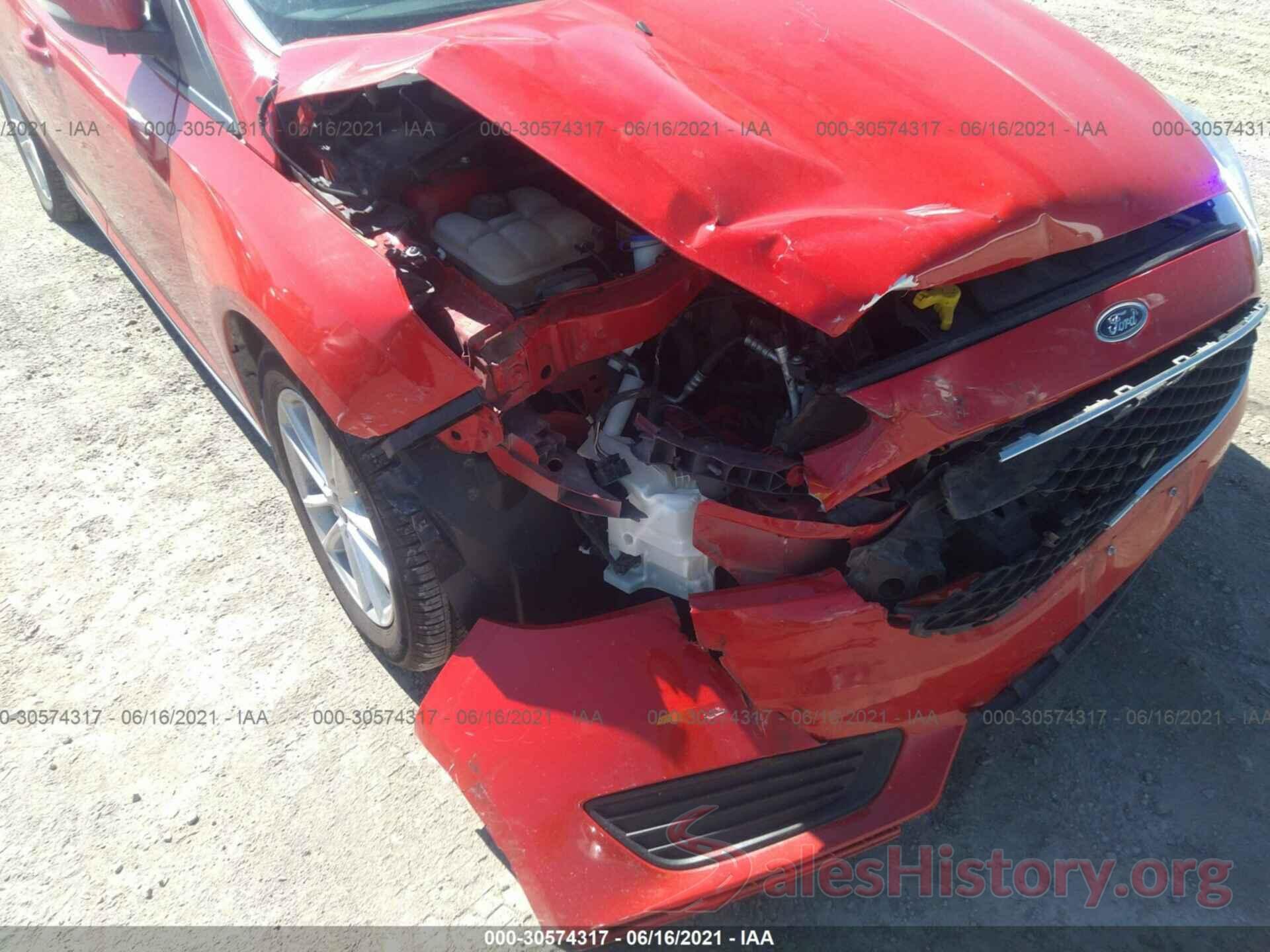 1FADP3F2XHL243015 2017 FORD FOCUS