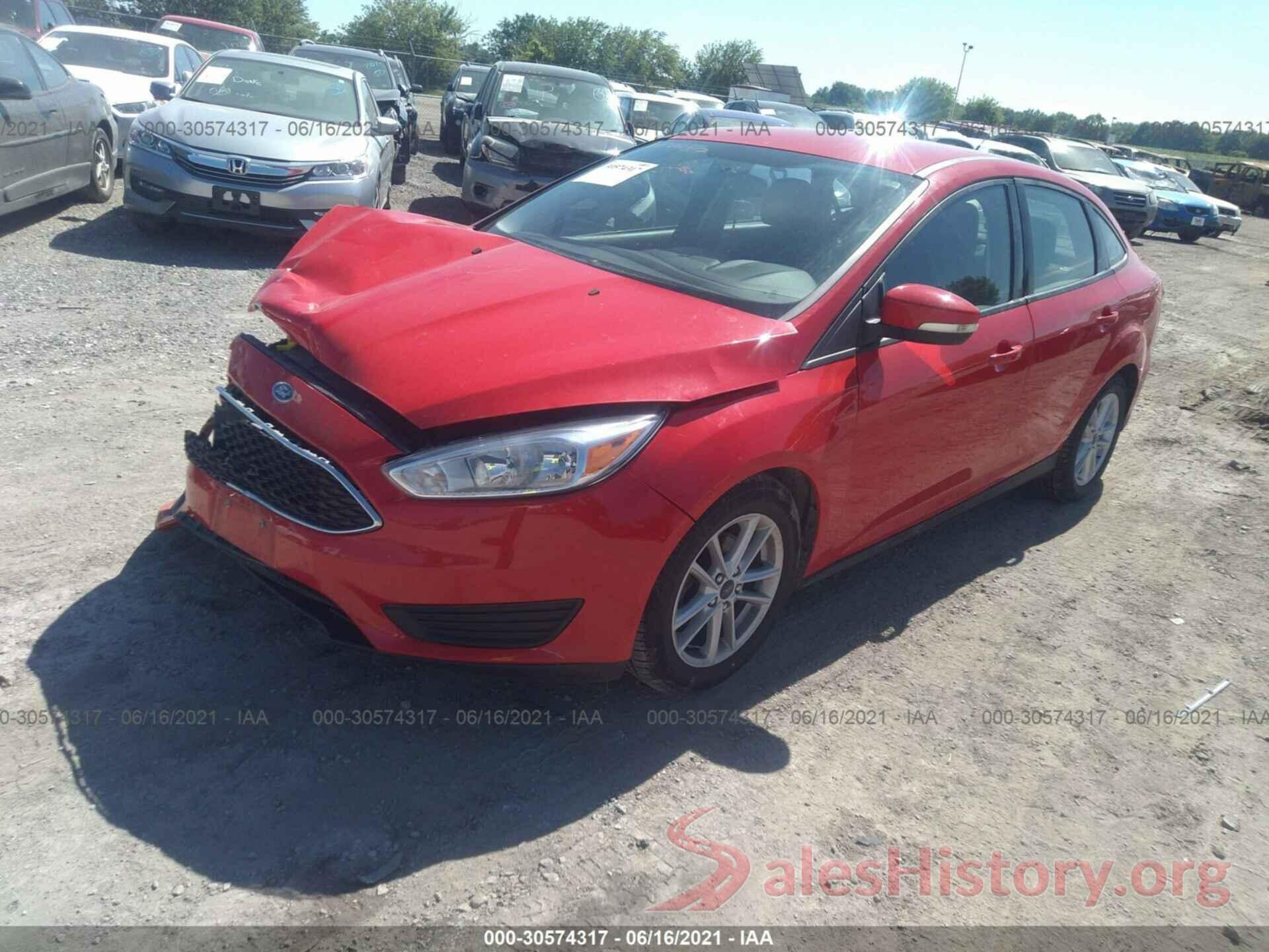 1FADP3F2XHL243015 2017 FORD FOCUS