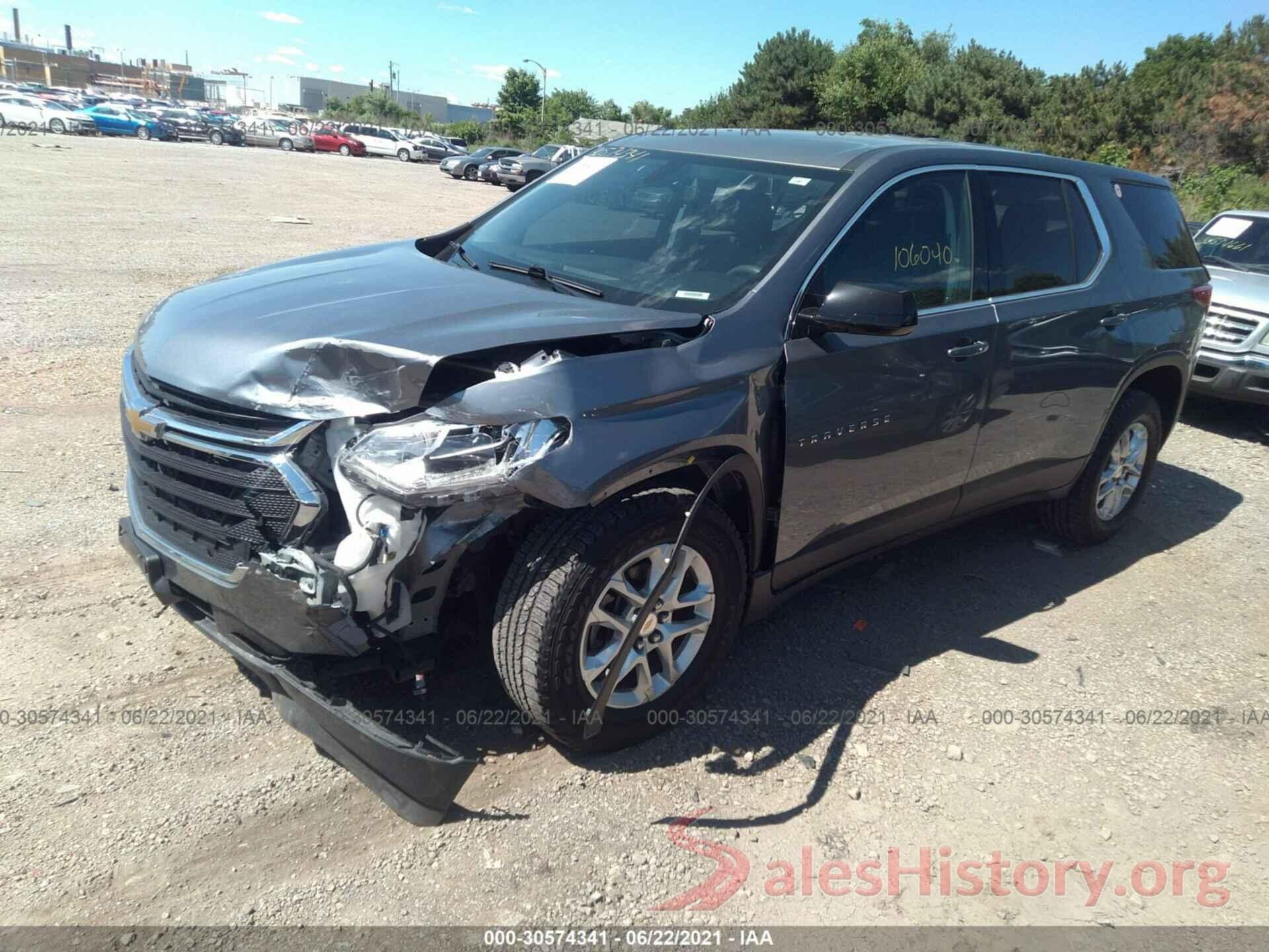 1GNEVLKW7JJ197357 2018 CHEVROLET TRAVERSE