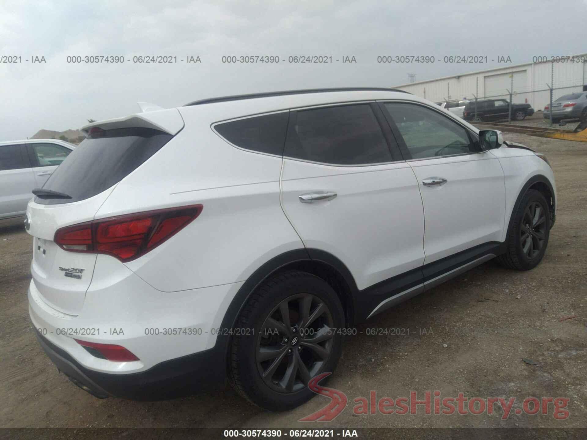 5NMZWDLAXJH100397 2018 HYUNDAI SANTA FE SPORT