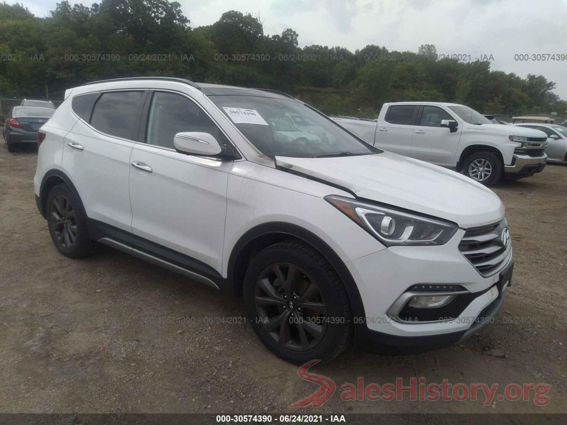 5NMZWDLAXJH100397 2018 HYUNDAI SANTA FE SPORT