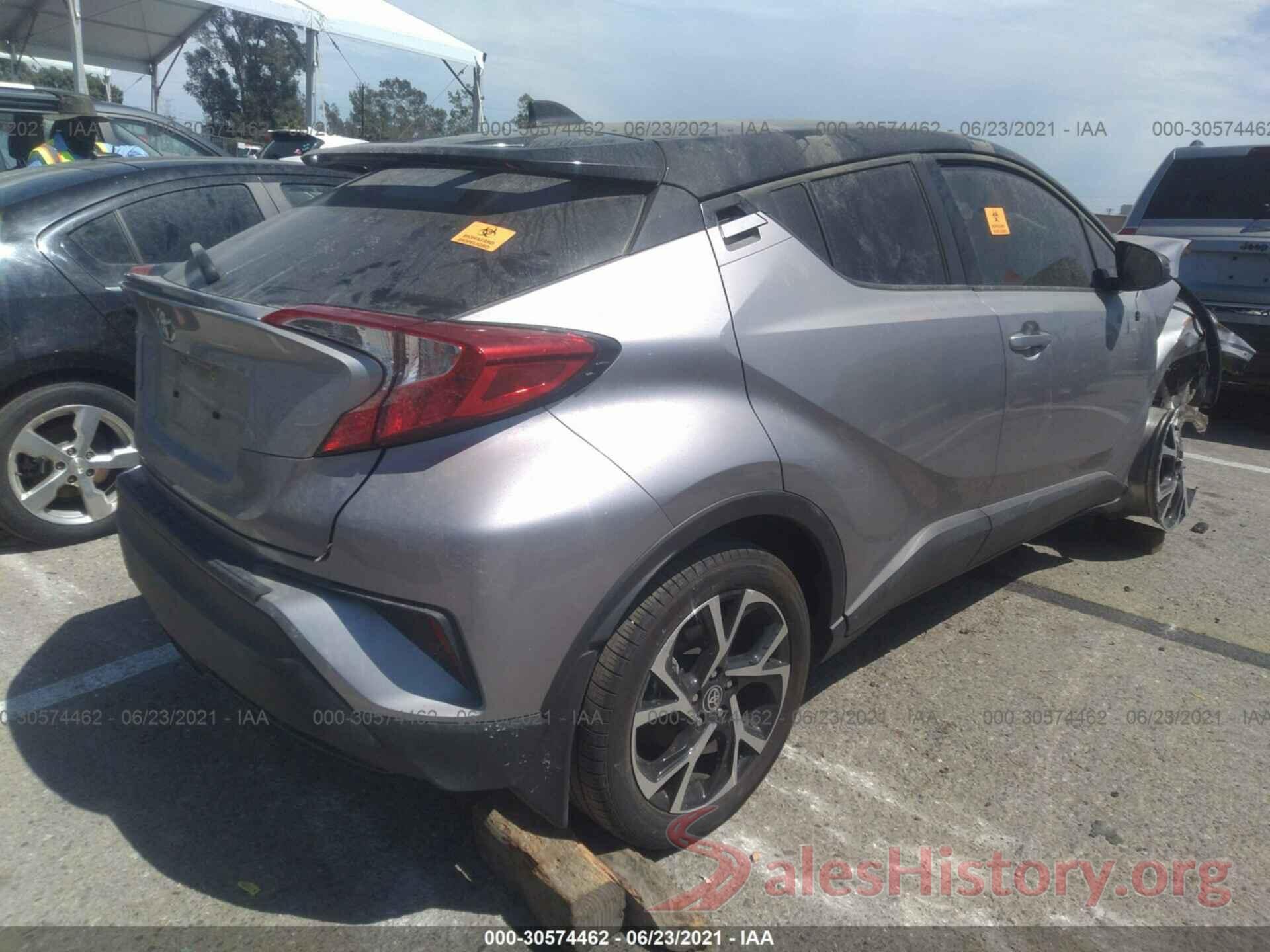 JTNKHMBX0L1072801 2020 TOYOTA C-HR