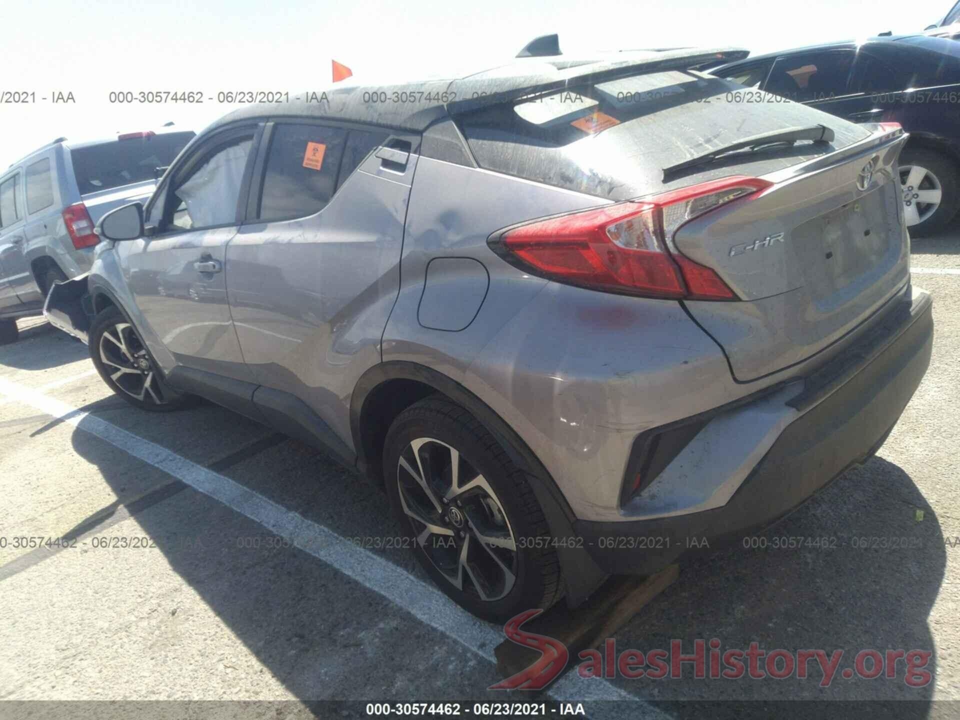 JTNKHMBX0L1072801 2020 TOYOTA C-HR