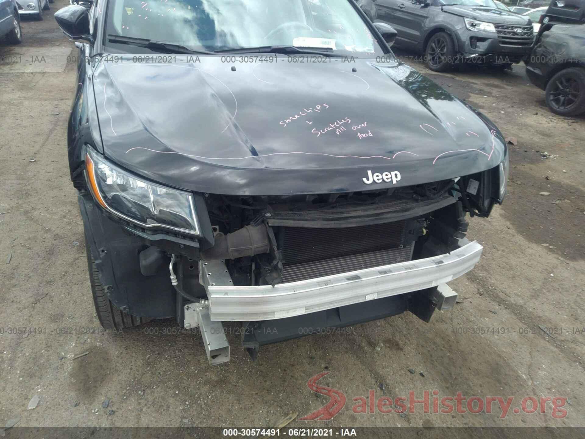 3C4NJDCBXKT827419 2019 JEEP COMPASS