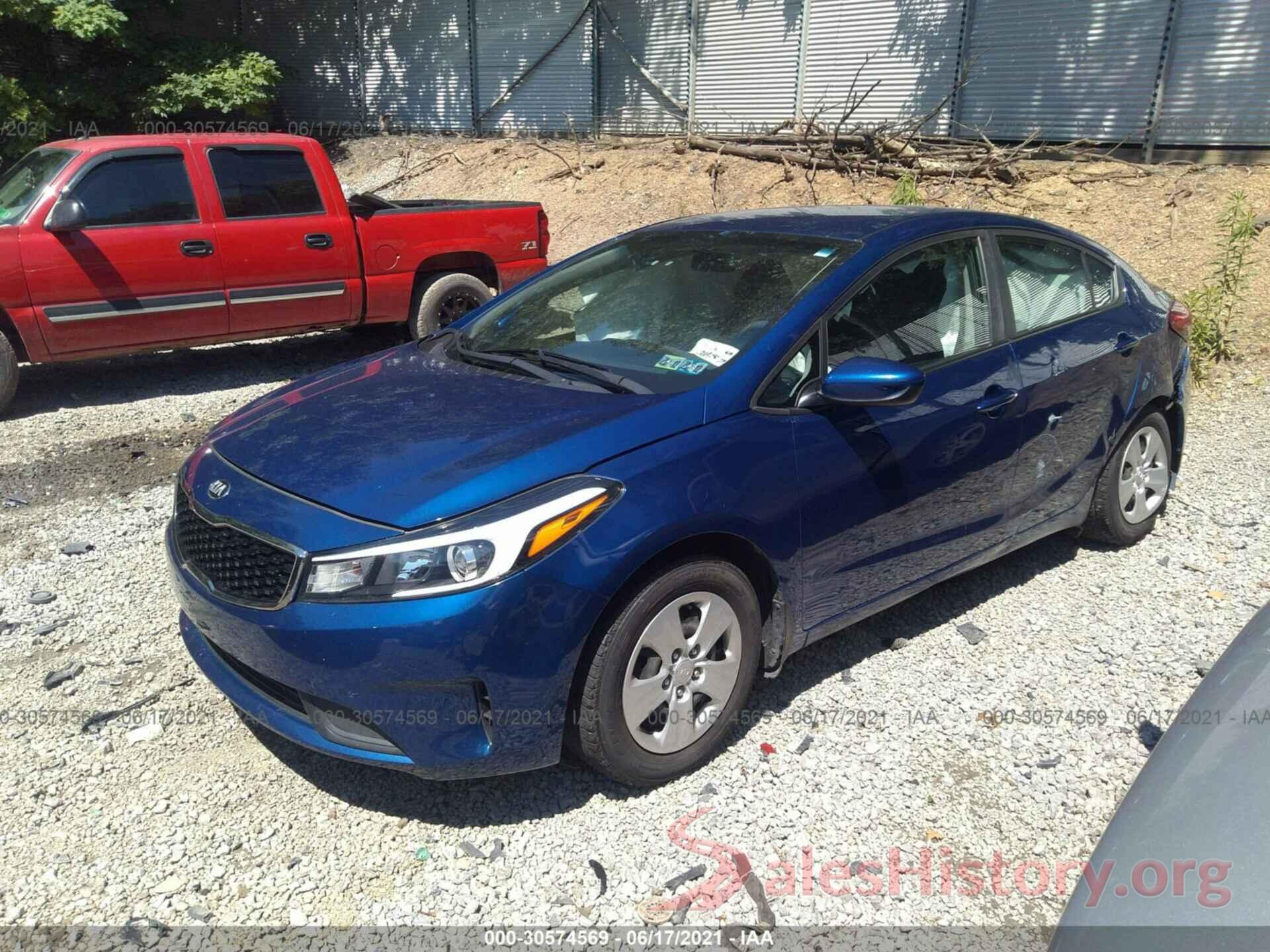 3KPFK4A73HE126105 2017 KIA FORTE