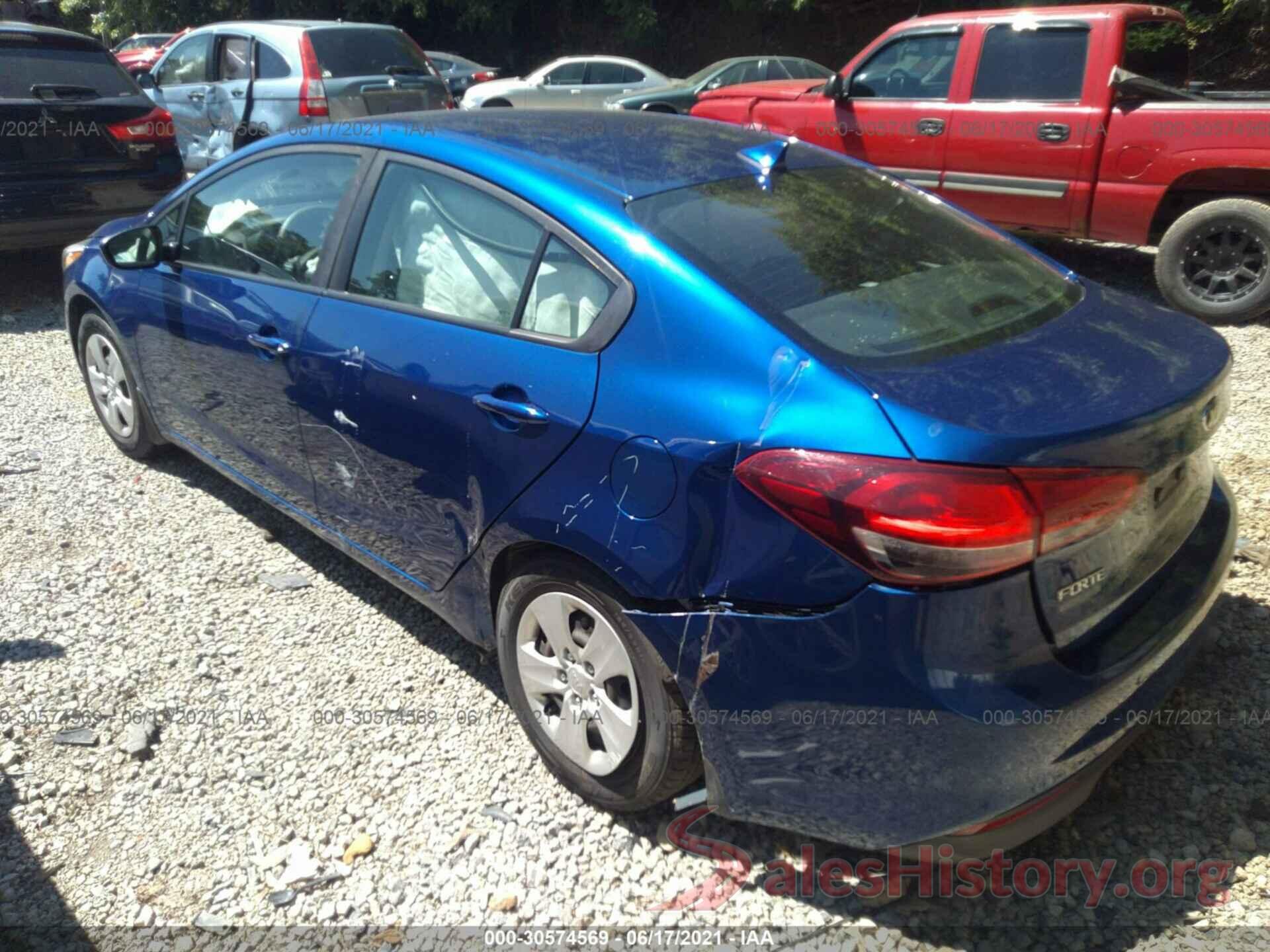 3KPFK4A73HE126105 2017 KIA FORTE