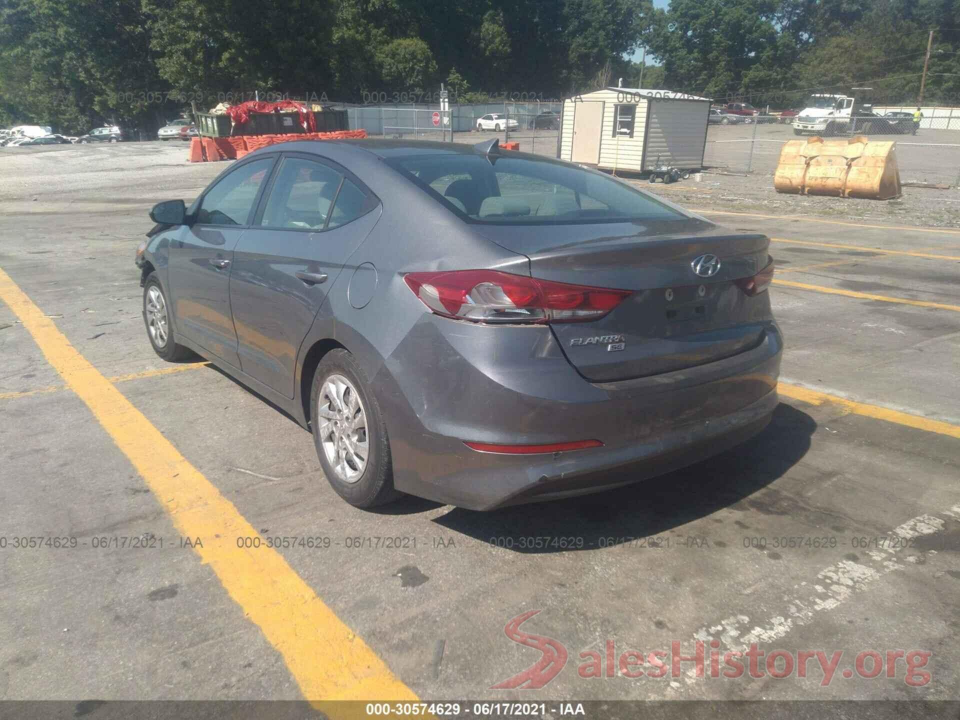 KMHD74LF5HU112684 2017 HYUNDAI ELANTRA