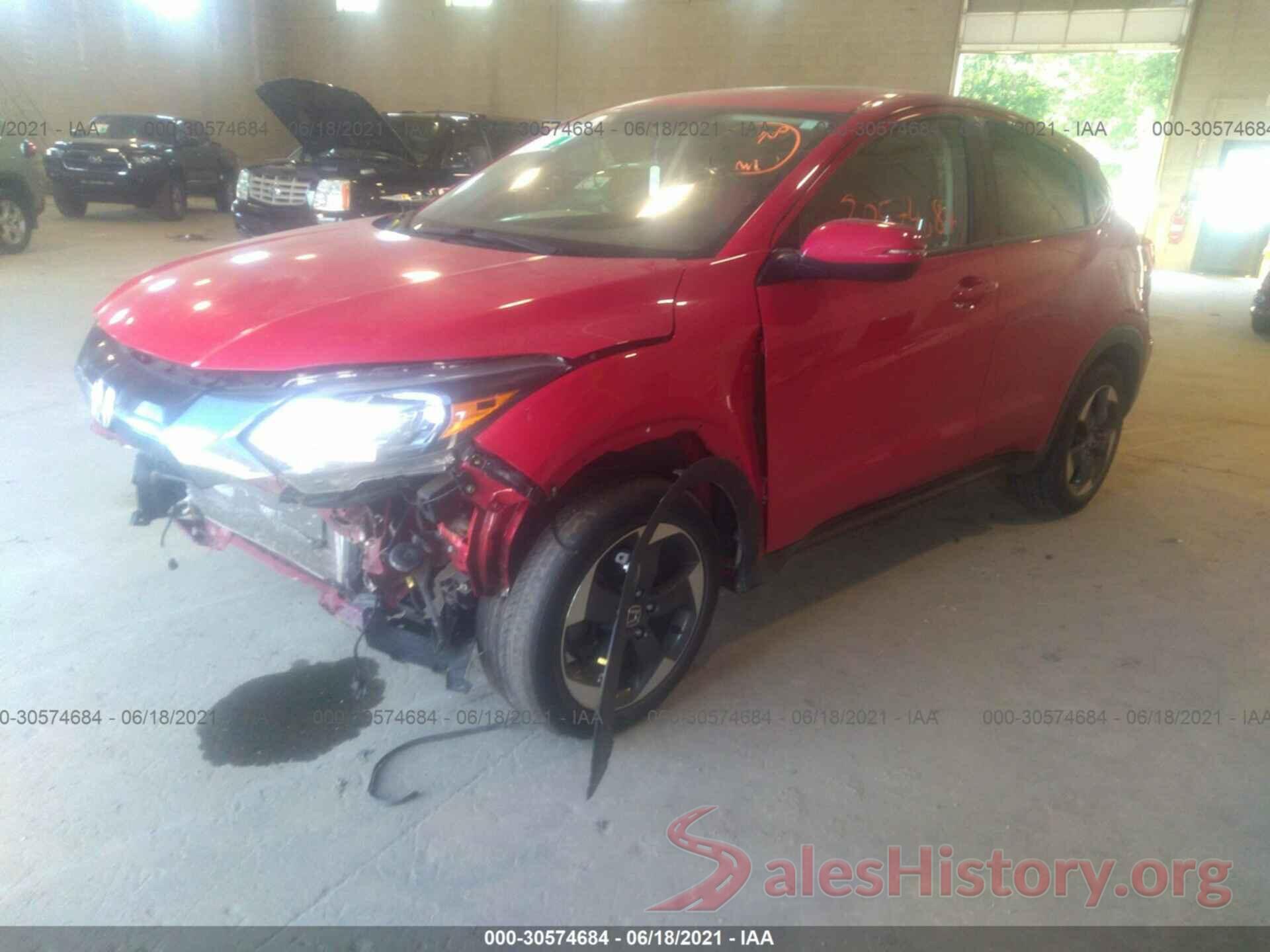 3CZRU6H54JG707284 2018 HONDA HR-V