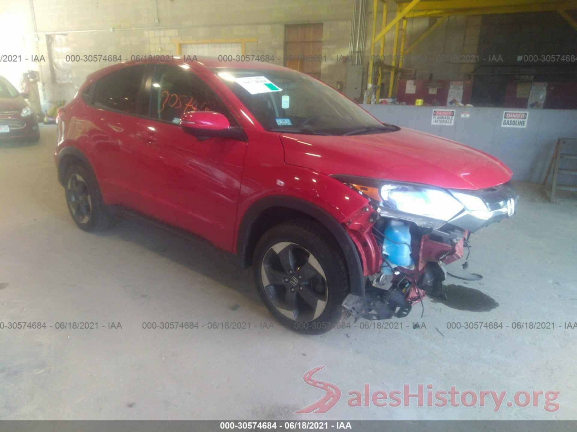 3CZRU6H54JG707284 2018 HONDA HR-V