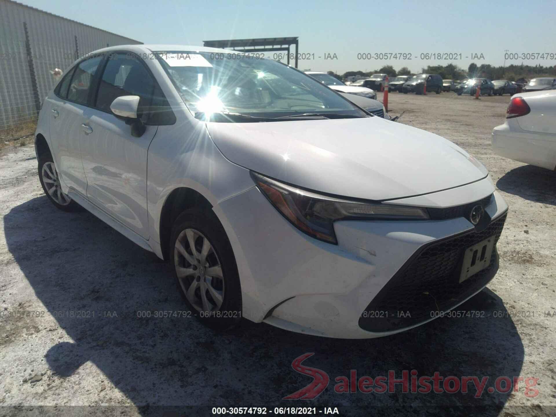 5YFEPMAE1MP166526 2021 TOYOTA COROLLA