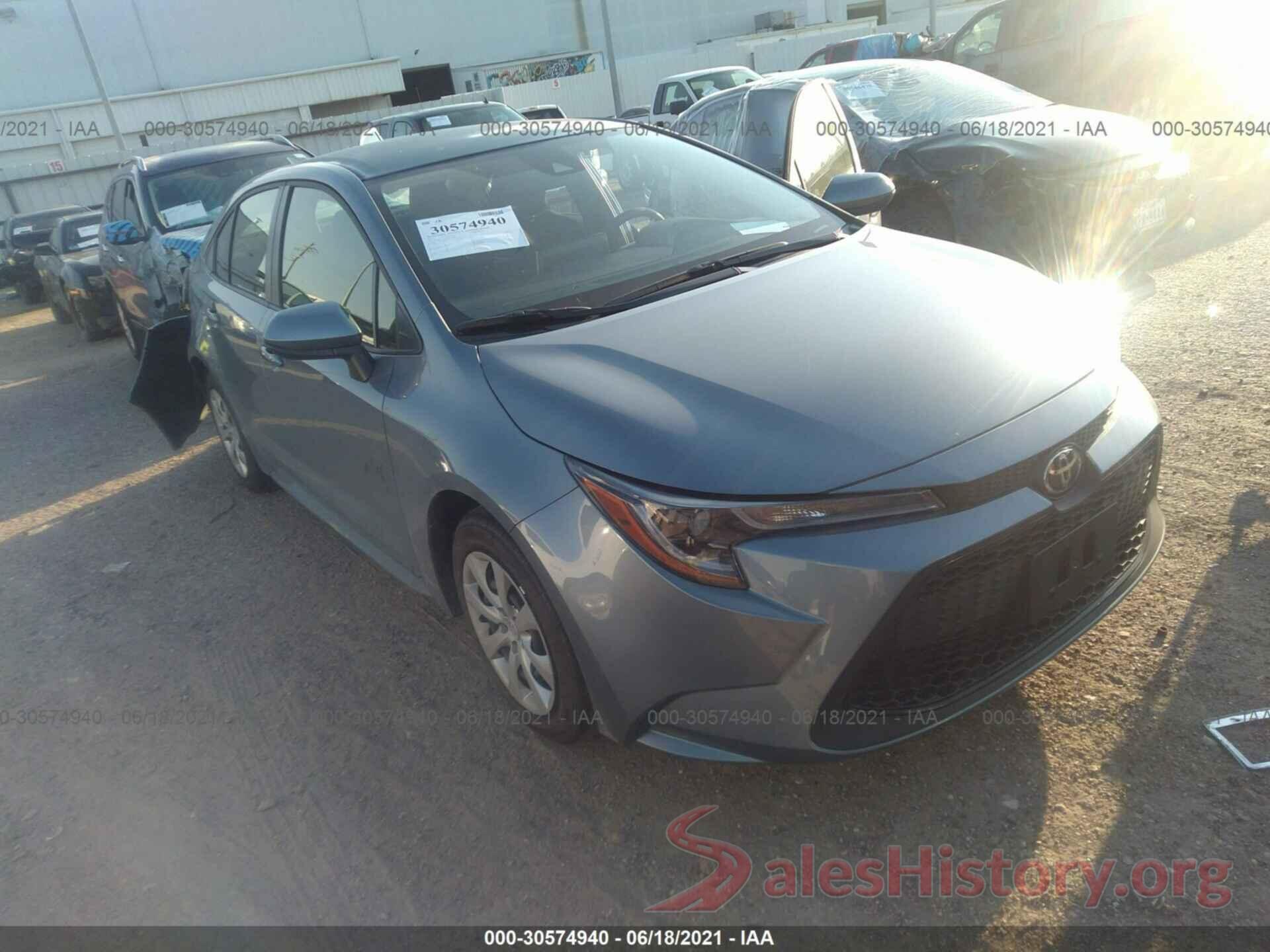 JTDEPMAE9MJ179528 2021 TOYOTA COROLLA