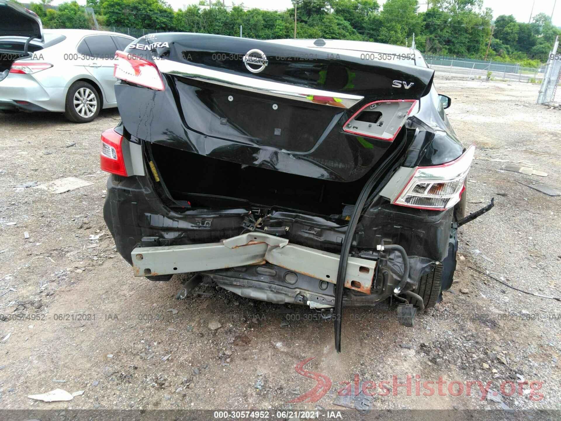 3N1AB7AP1HY360370 2017 NISSAN SENTRA