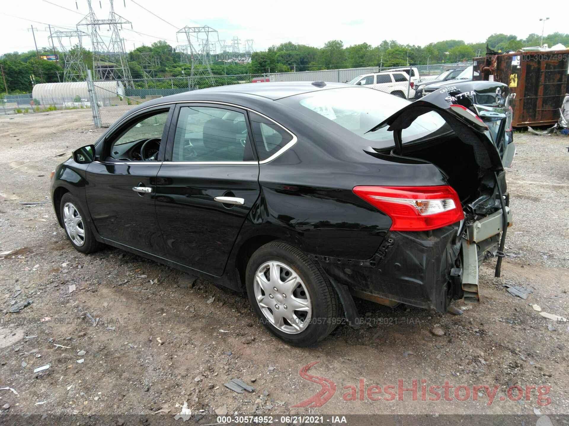 3N1AB7AP1HY360370 2017 NISSAN SENTRA