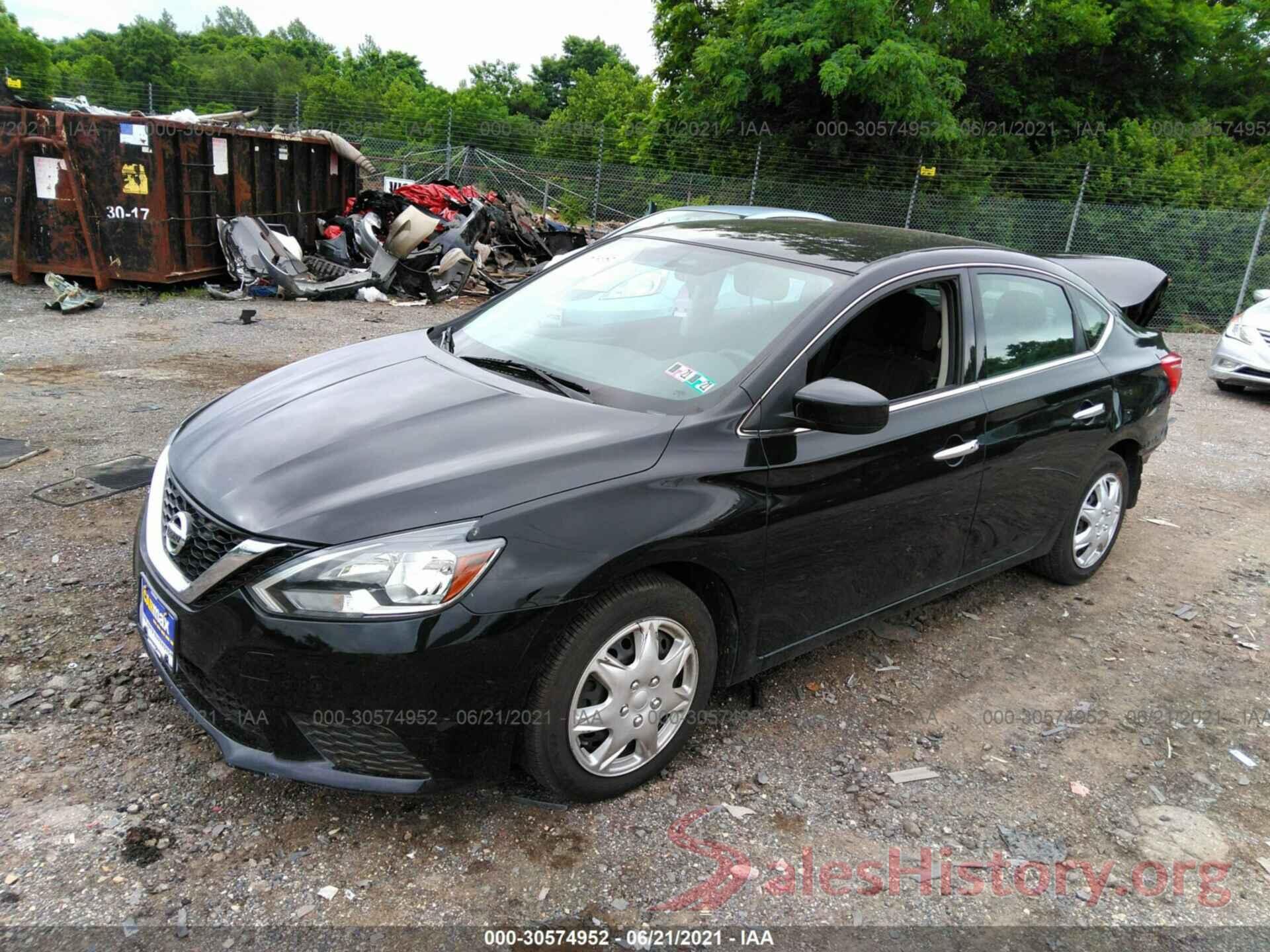 3N1AB7AP1HY360370 2017 NISSAN SENTRA