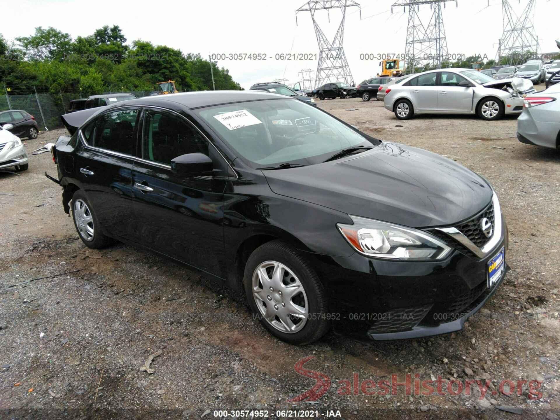 3N1AB7AP1HY360370 2017 NISSAN SENTRA