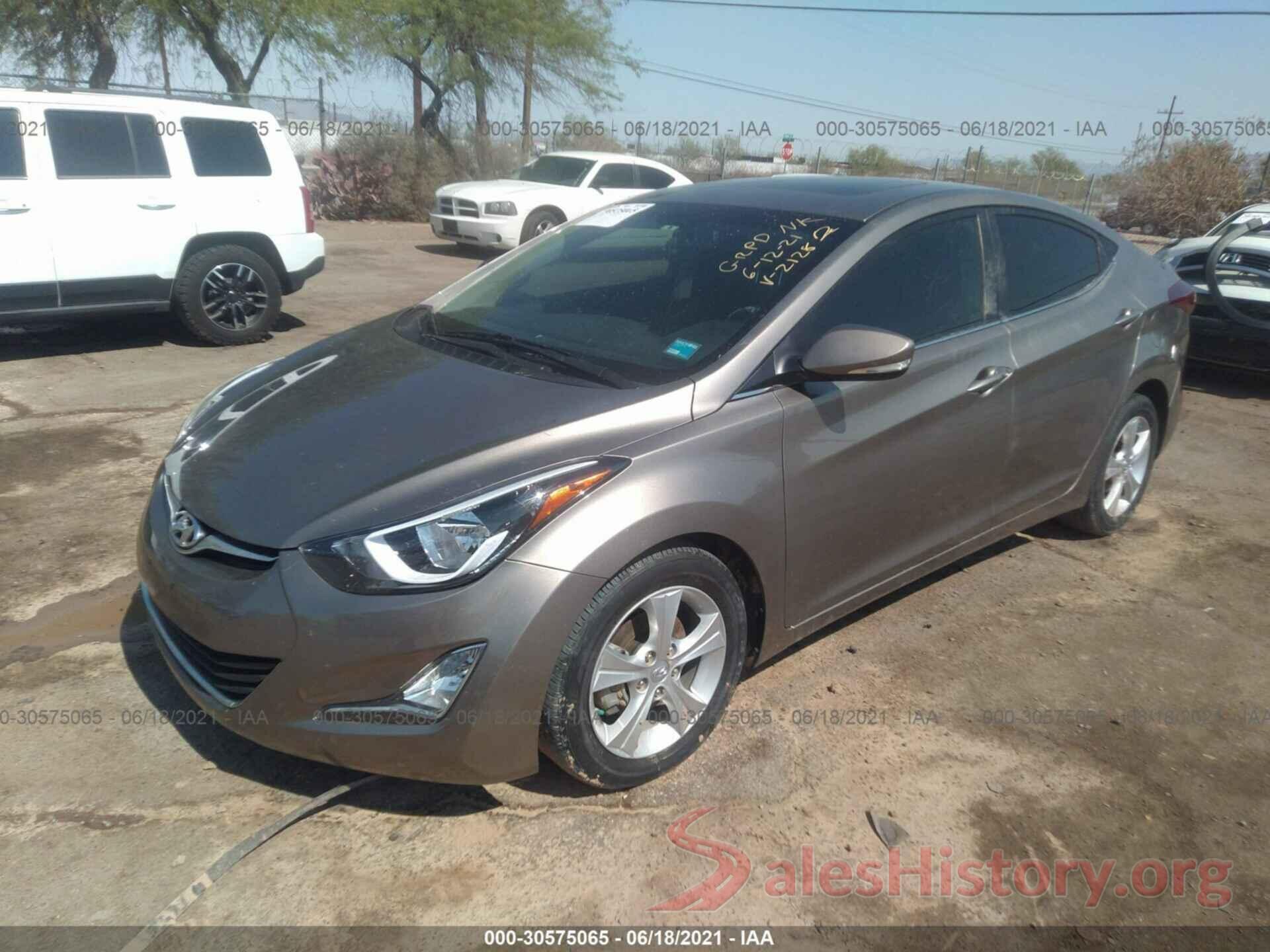 5NPDH4AE1GH732128 2016 HYUNDAI ELANTRA