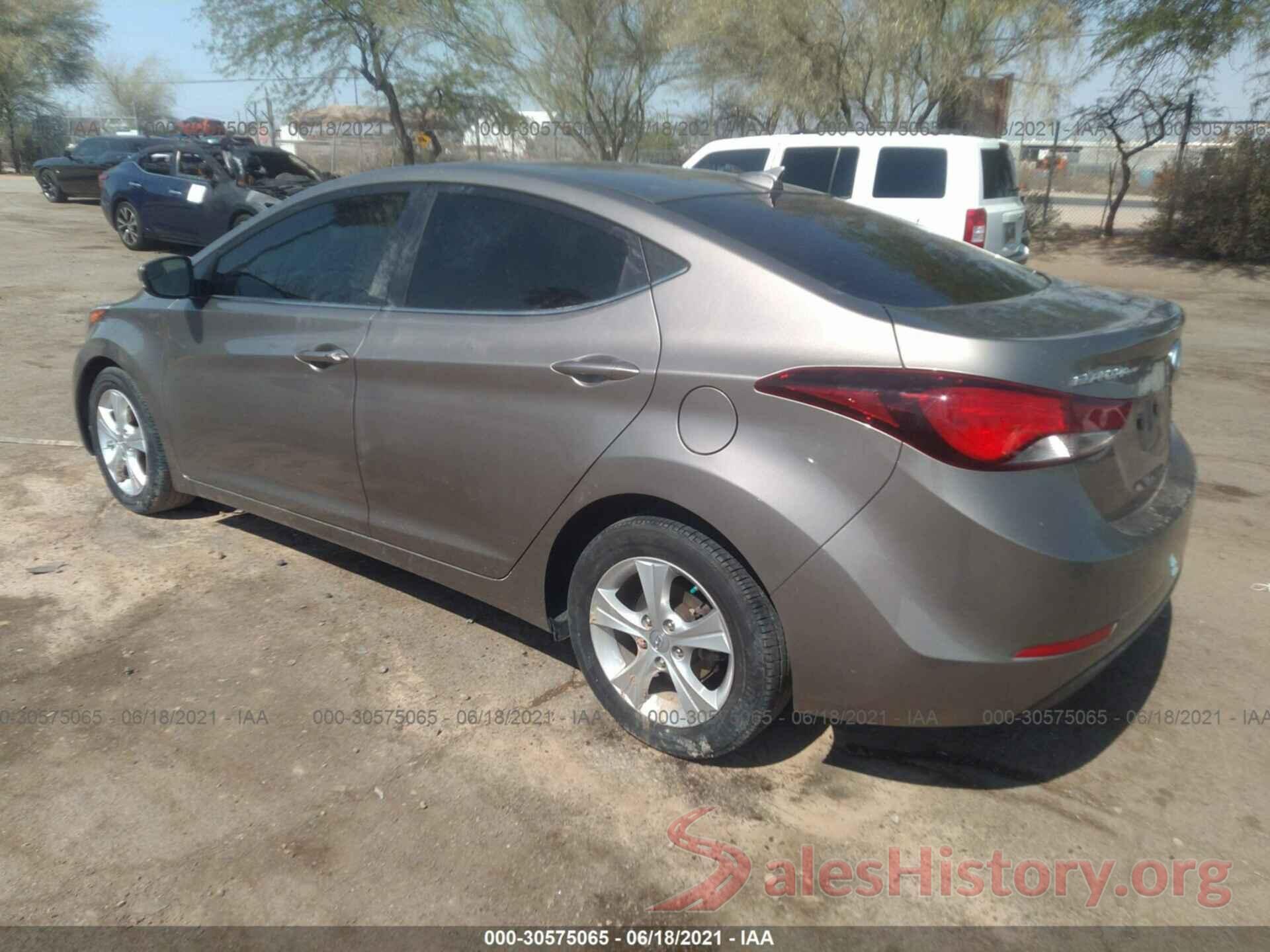 5NPDH4AE1GH732128 2016 HYUNDAI ELANTRA