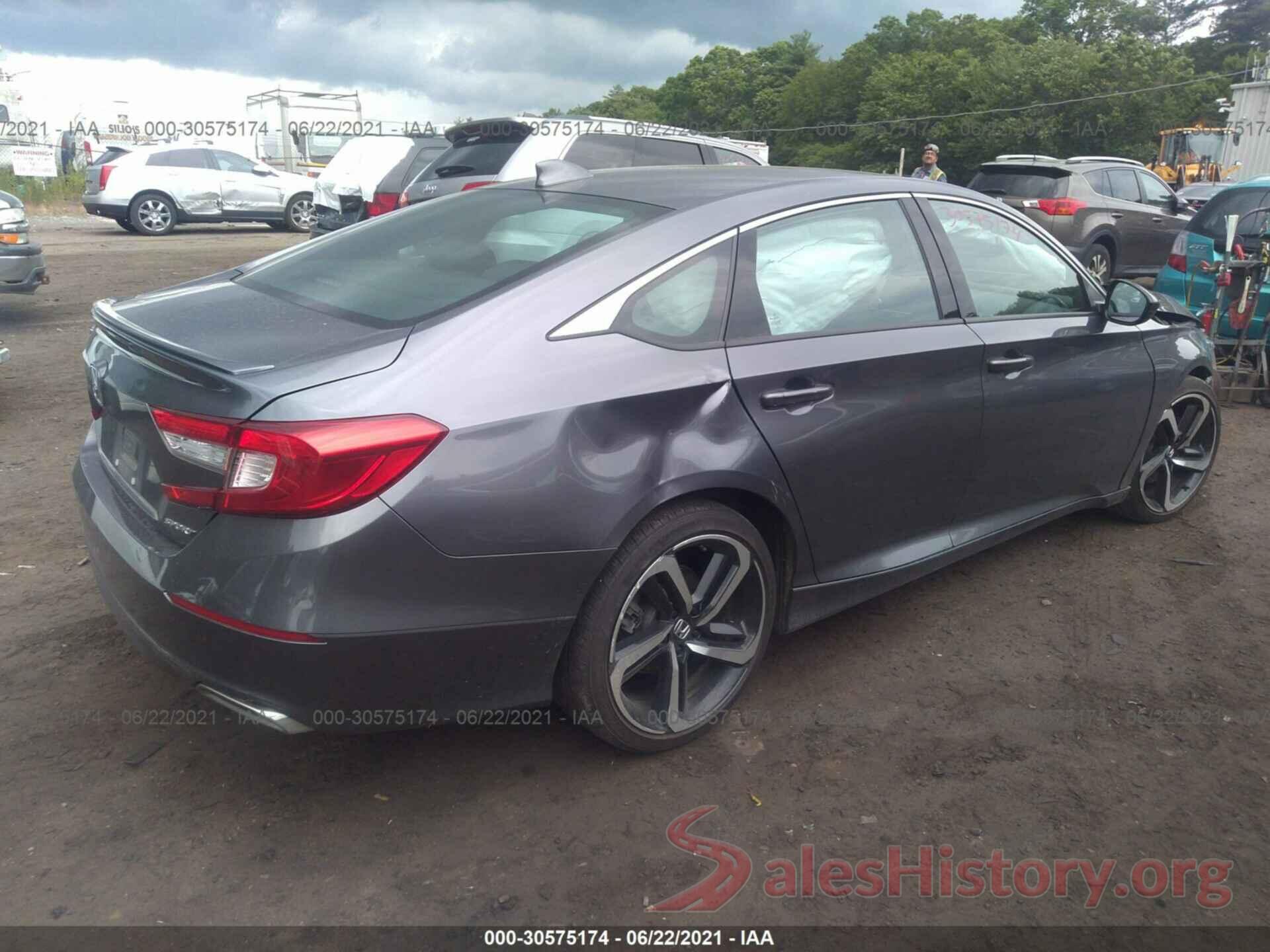 1HGCV1F38KA143508 2019 HONDA ACCORD SEDAN