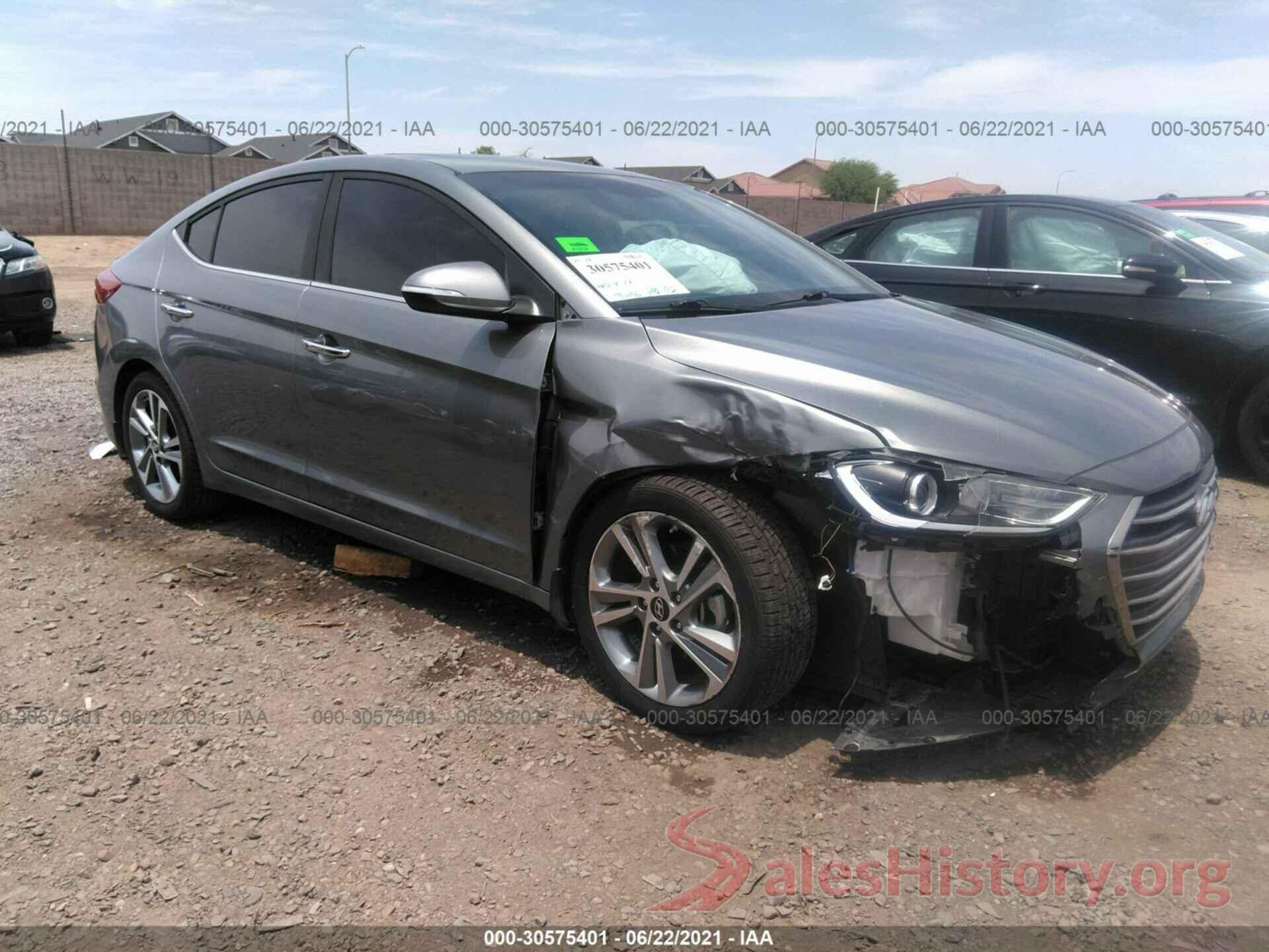 KMHD84LF8HU198103 2017 HYUNDAI ELANTRA