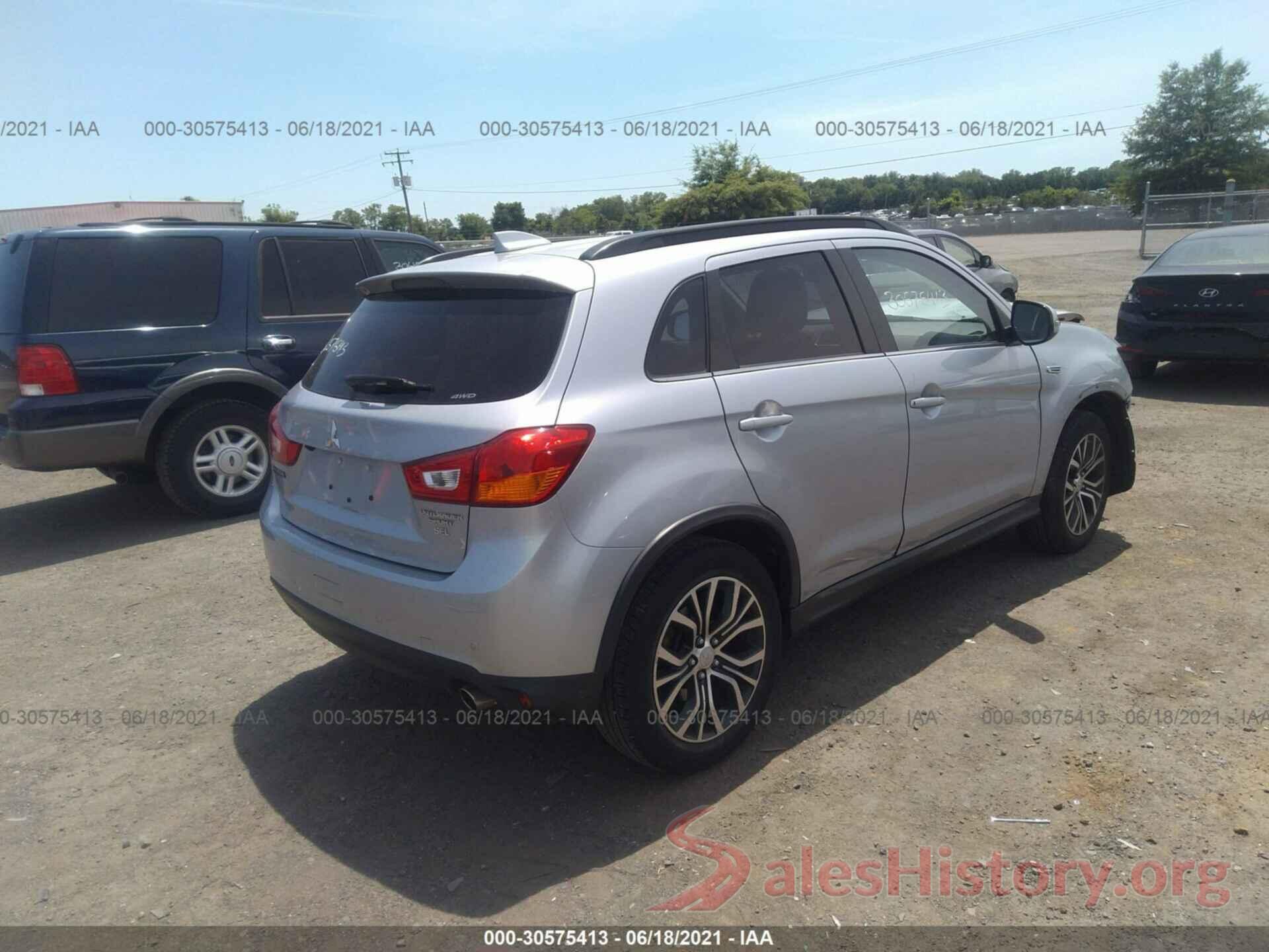 JA4AR4AW9HZ029552 2017 MITSUBISHI OUTLANDER SPORT